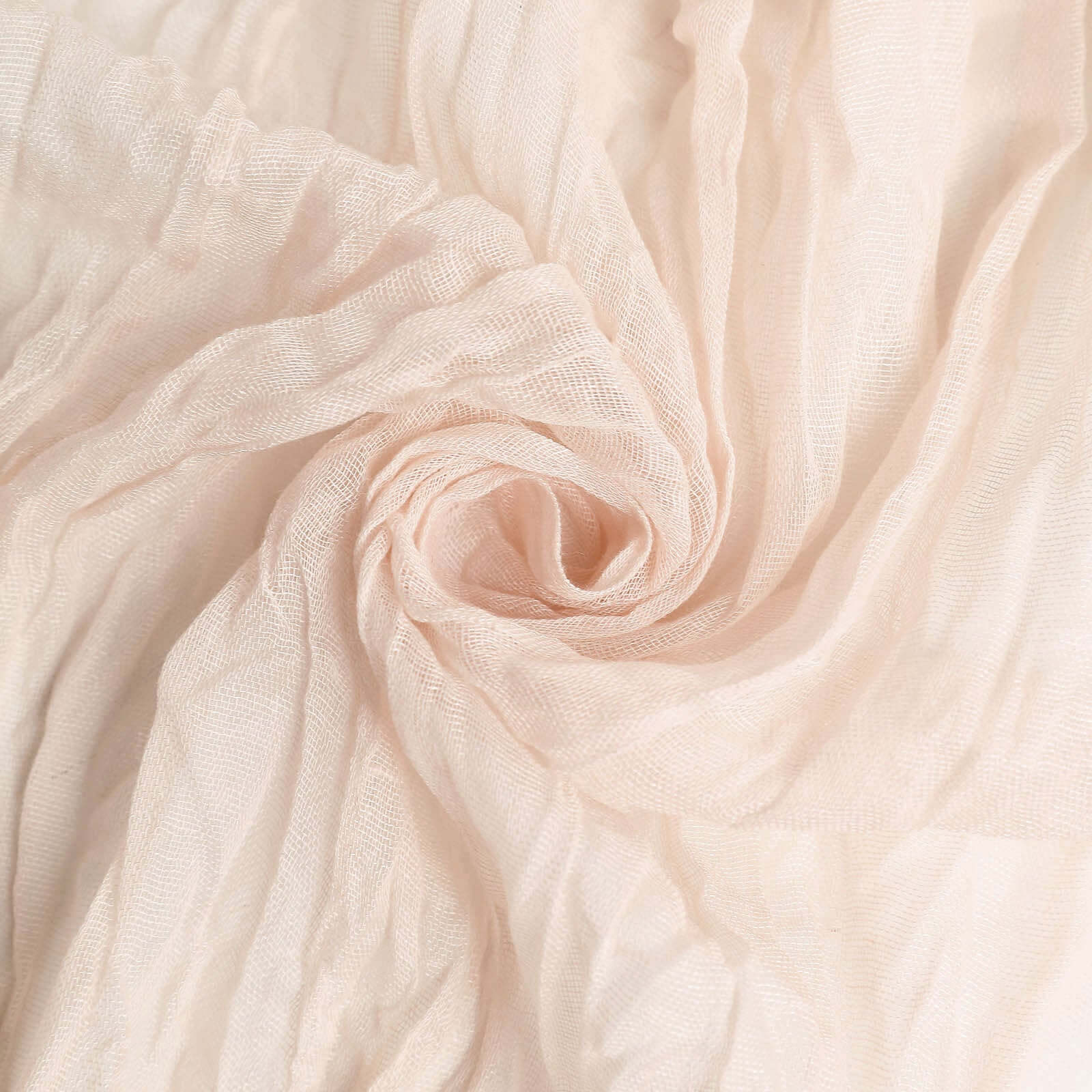 5 Pack Gauze Cheesecloth 24"x19" Napkins Blush Reusable Dinner Napkins