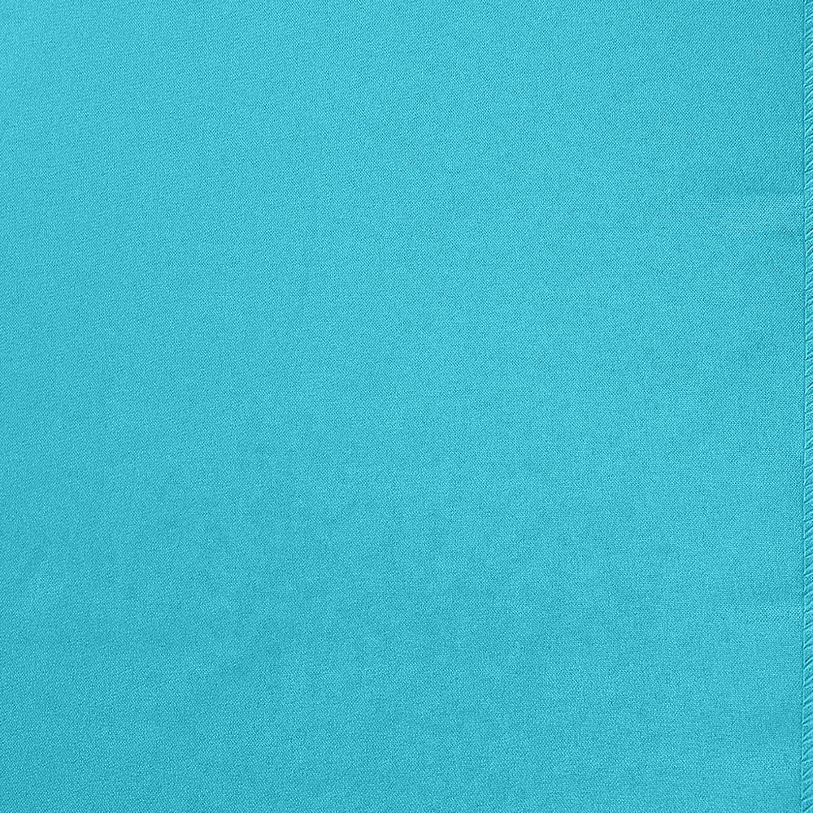Polyester 12"x108" Table Runner Turquoise - Durable & Wrinkle-Resistant Table Decor