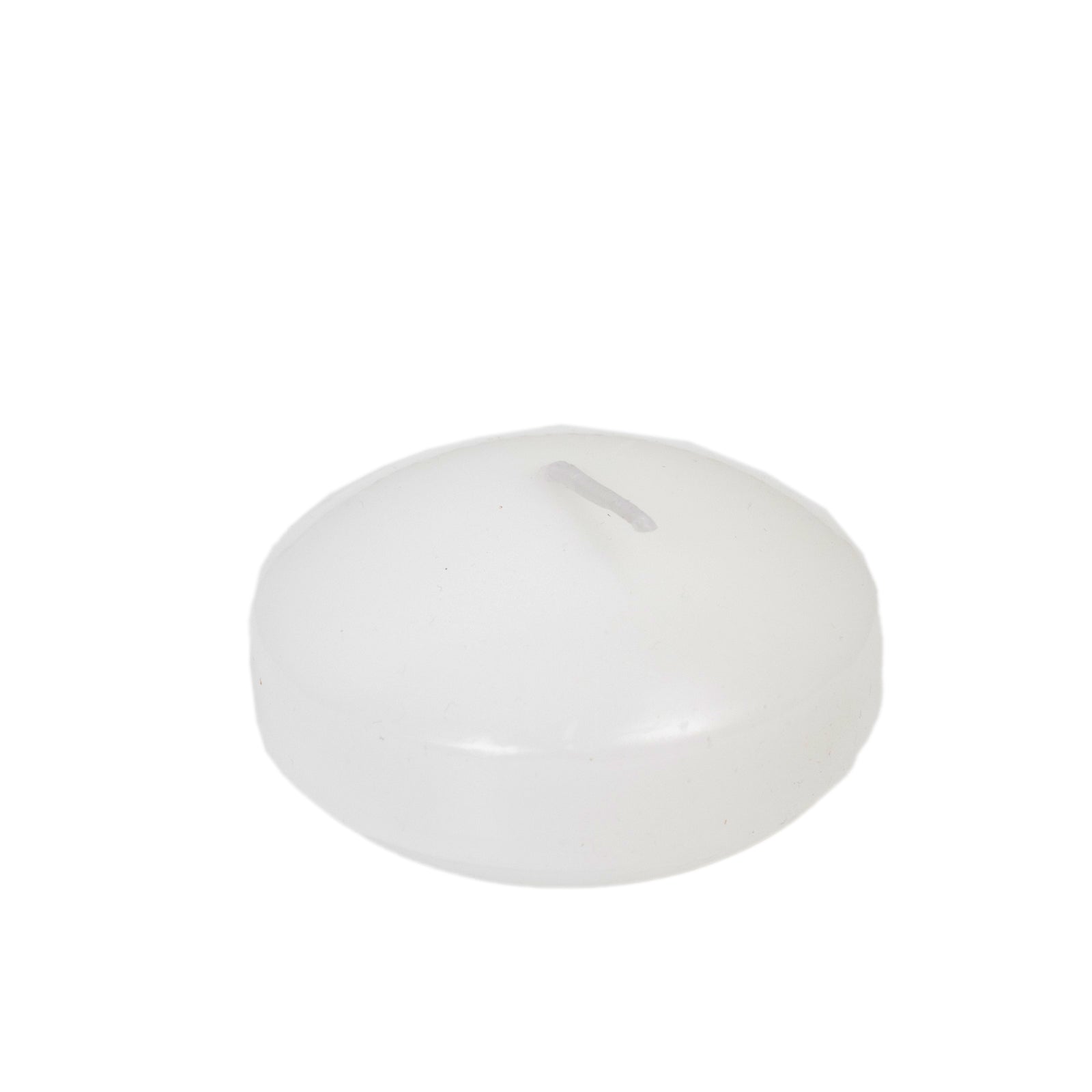 12 Pack 3" White Floating Candles, Unscented Dripless Wax Discs for Centerpieces