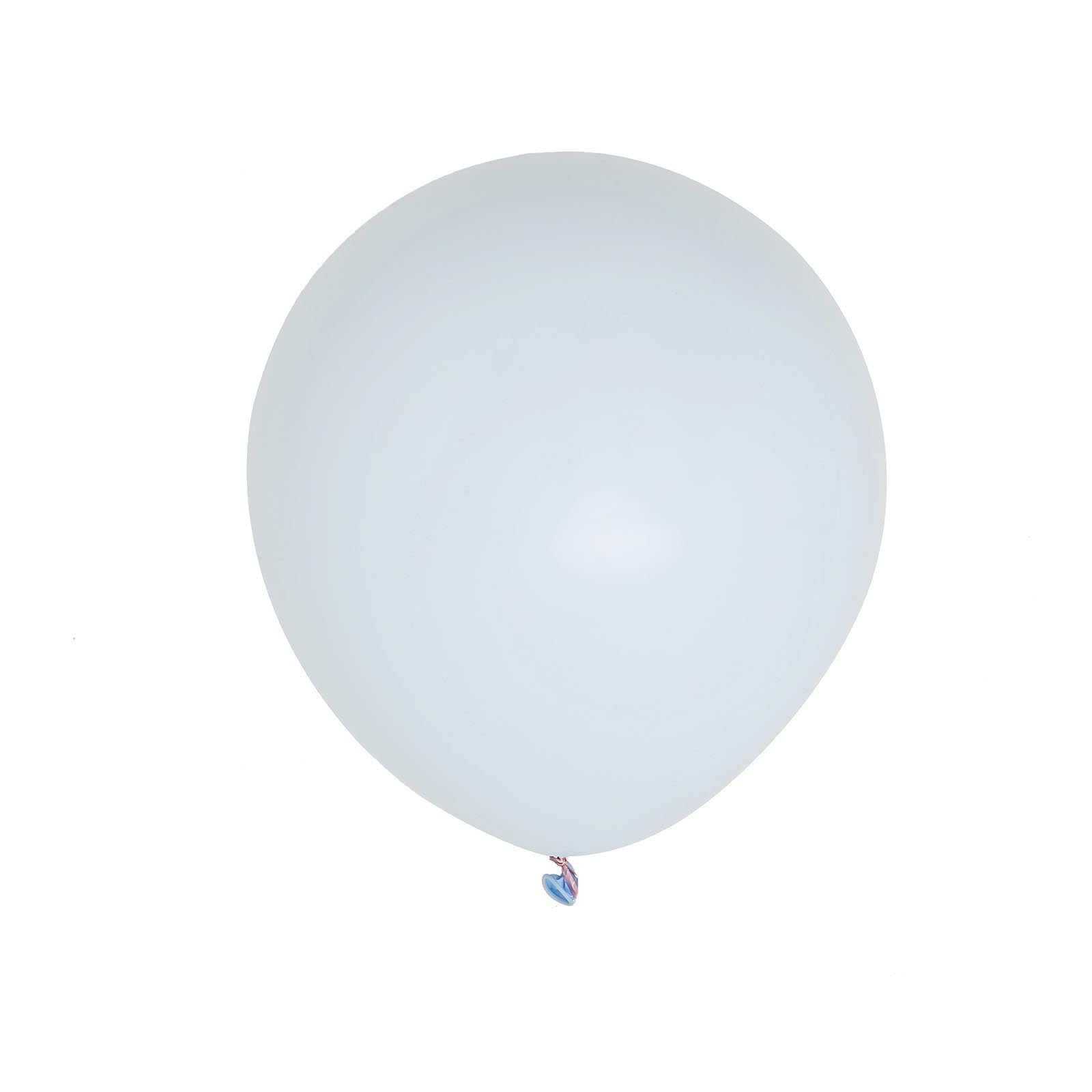 10 Pack 18" Matte Pastel Ice Blue Helium or Air Latex Party Balloons