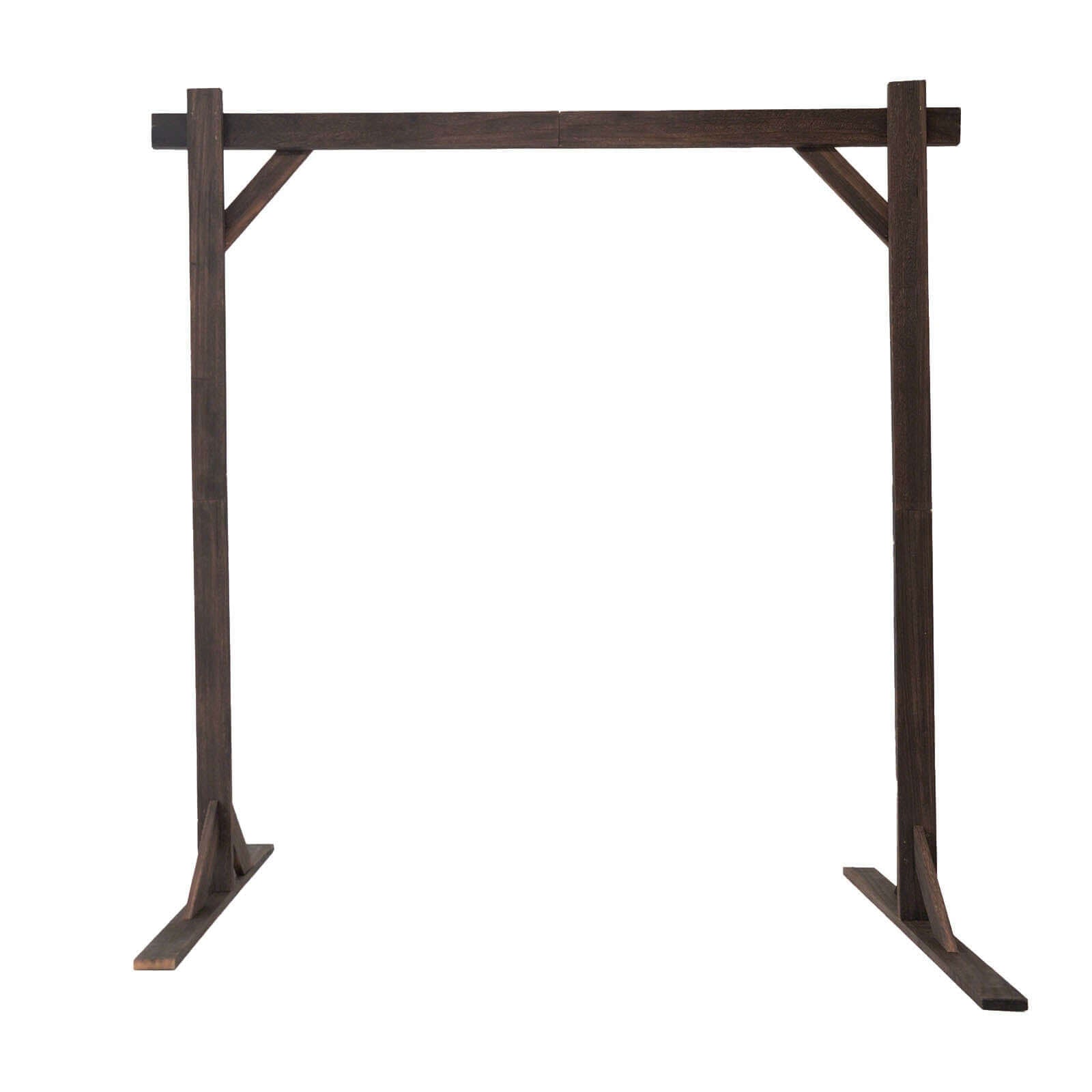 7ft Heavy Duty Wooden Square Wedding Arbor Photography Backdrop Stand