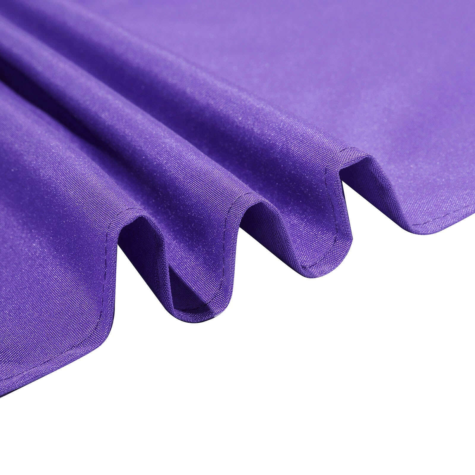 Polyester Square 70"x70" Tablecloth Purple - Wrinkle-Resistant & Durable Table Cover