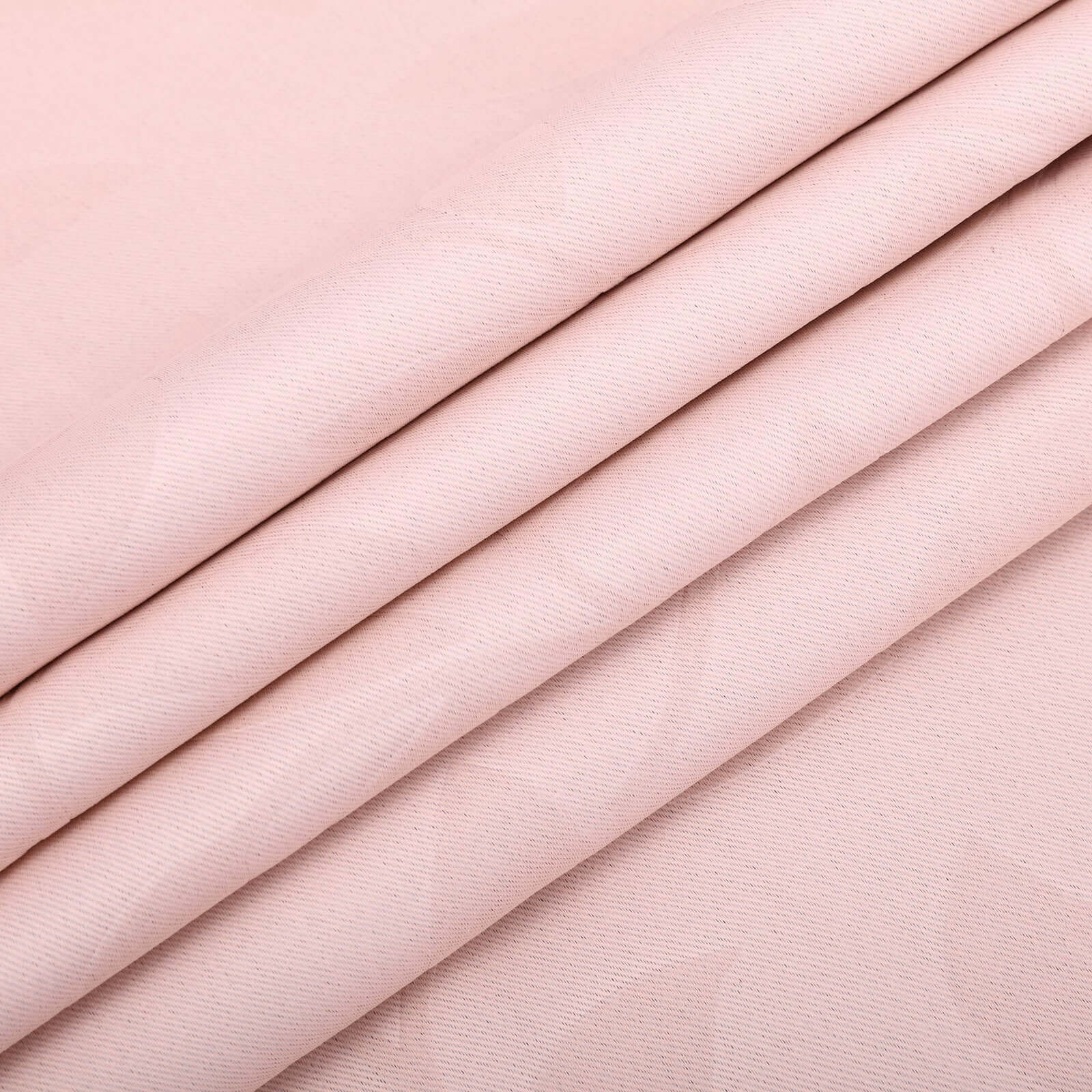 2 Pack Blush Embossed Thermal Blackout Soundproof Curtain Panels, 52"x108" With Chrome Grommet Window Treatment