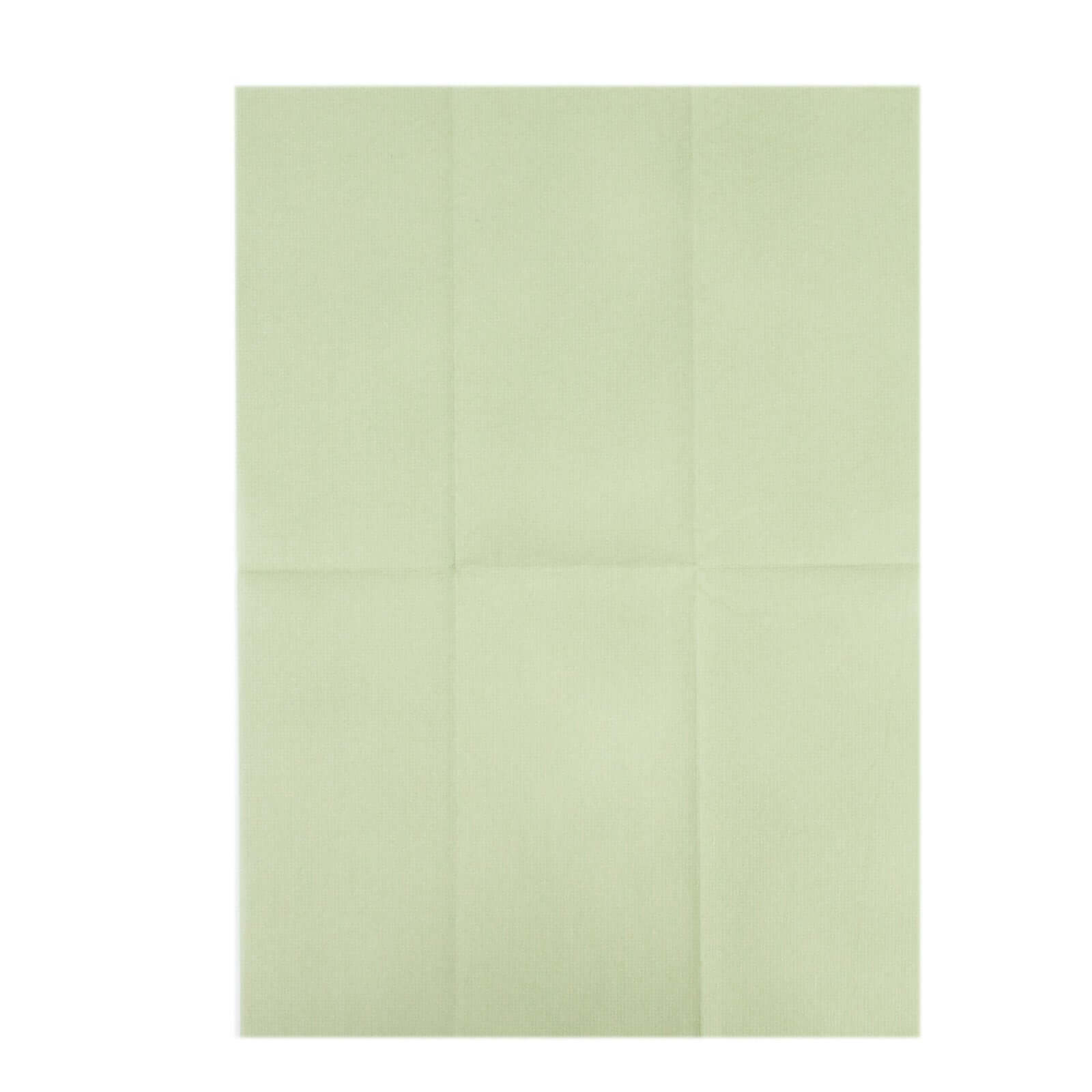 20-Pack Paper Linen-Like Napkins Sage Green - Disposable Hygienic Airlaid Guest Towels 8.5"x4"