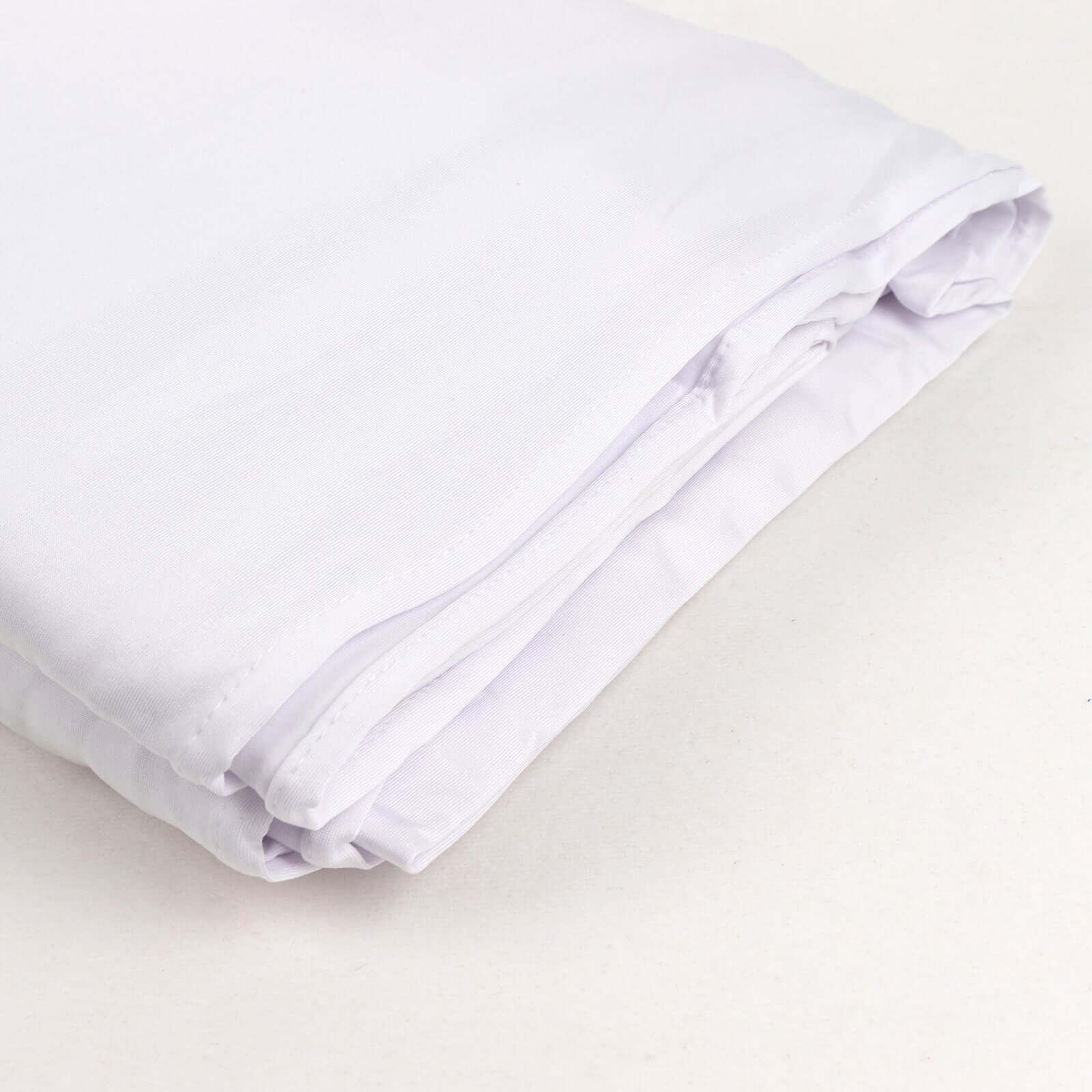 White Spandex 4-Way Stretch Fabric Roll, DIY Craft Fabric Bolt- 60"x10 Yards