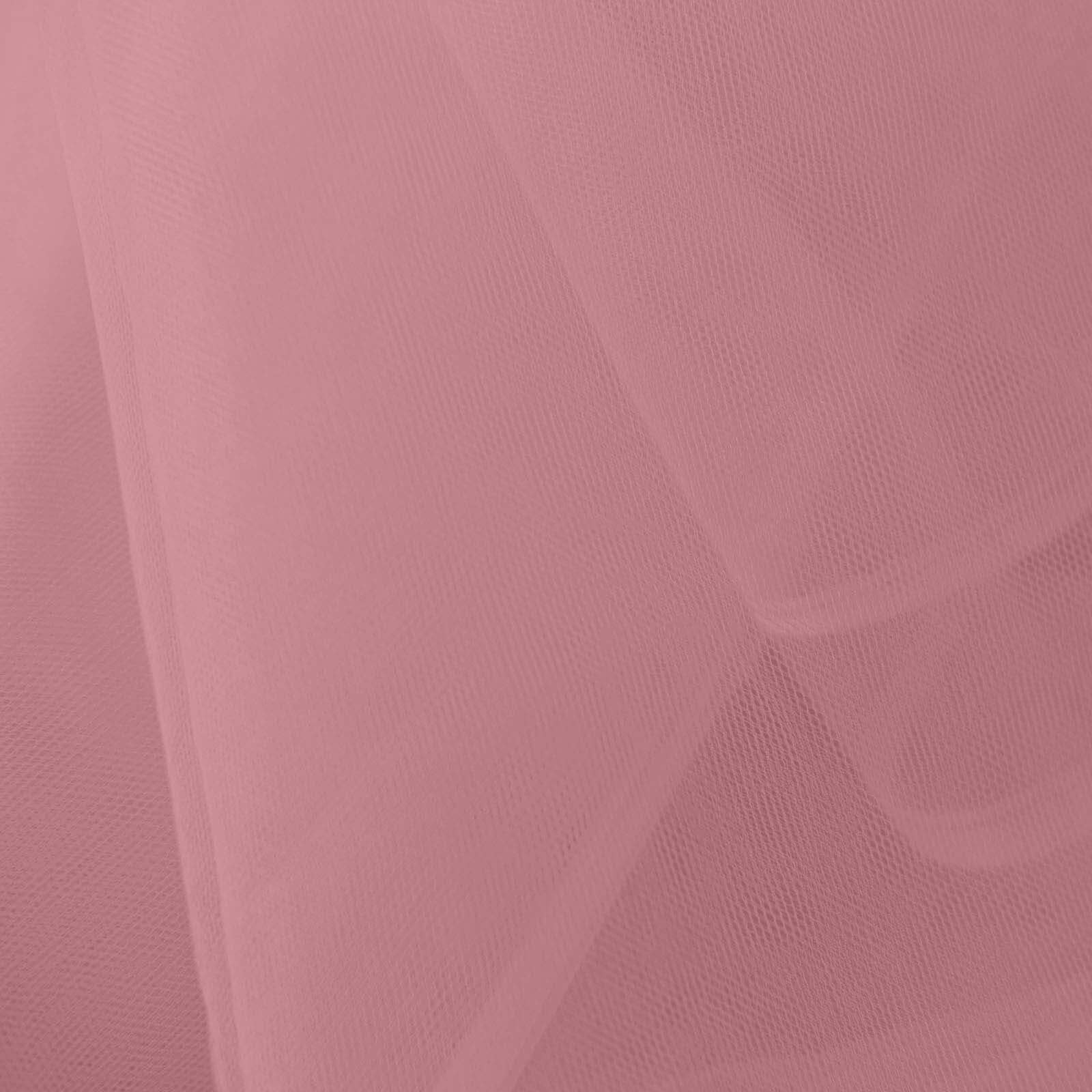 108"x50 Yards Dusty Rose Tulle Fabric Bolt, DIY Craft Fabric Roll