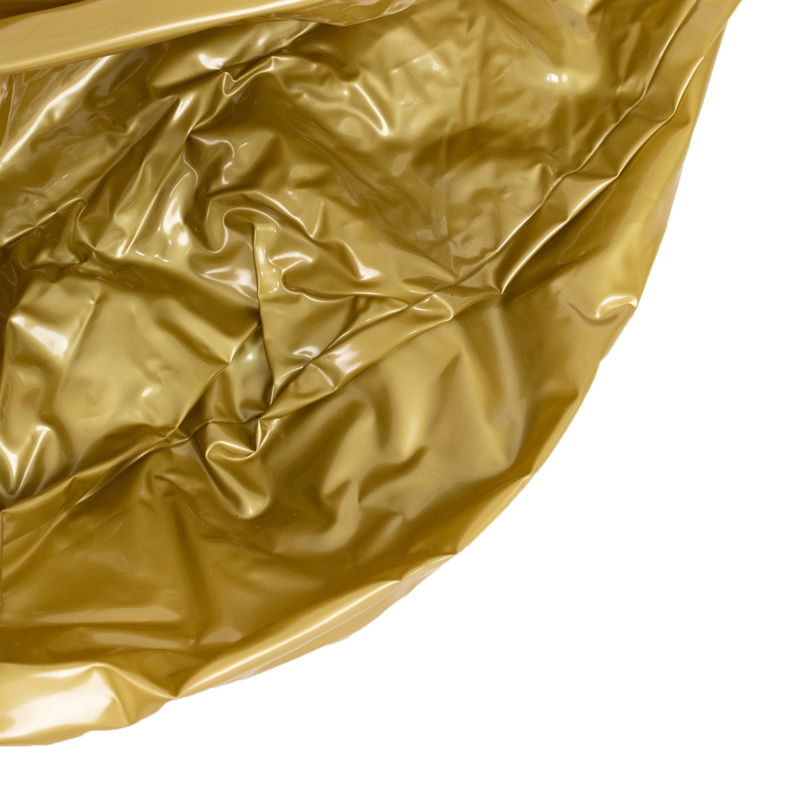 2 Pack 24" Inflatable Gold Decorative Balls - Round Vinyl Pool and Party Balls, Lightweight & Fun