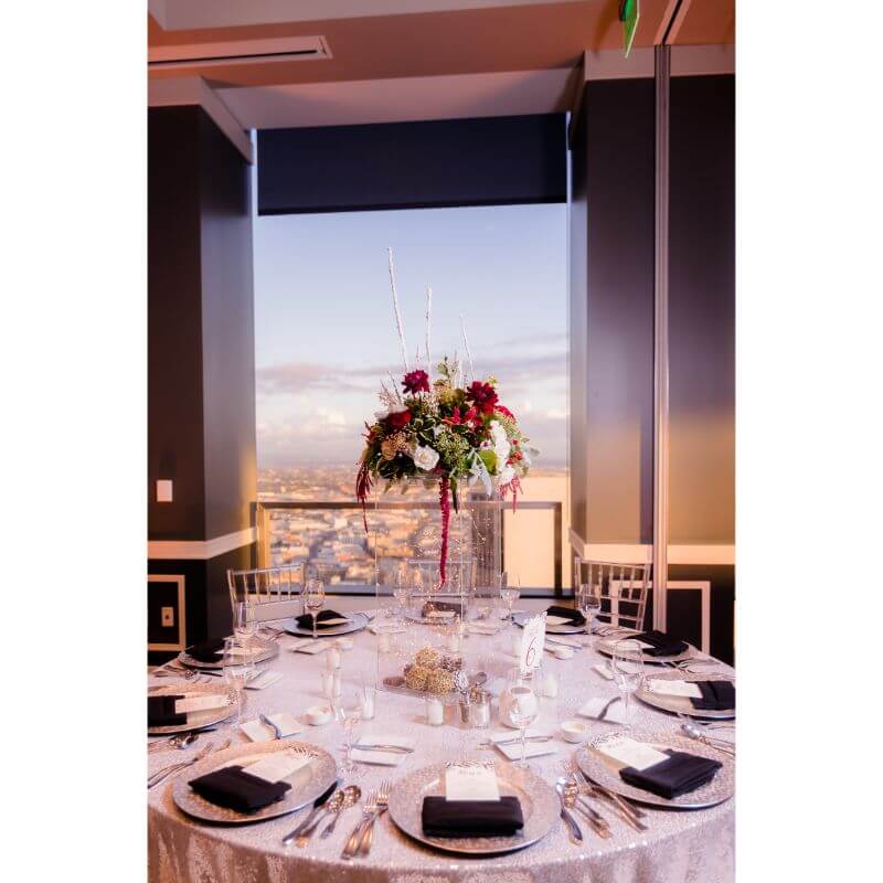 40" Floor Standing Clear Acrylic Display Box, Transparent Pedestal Riser with Interchangeable Lid and Base