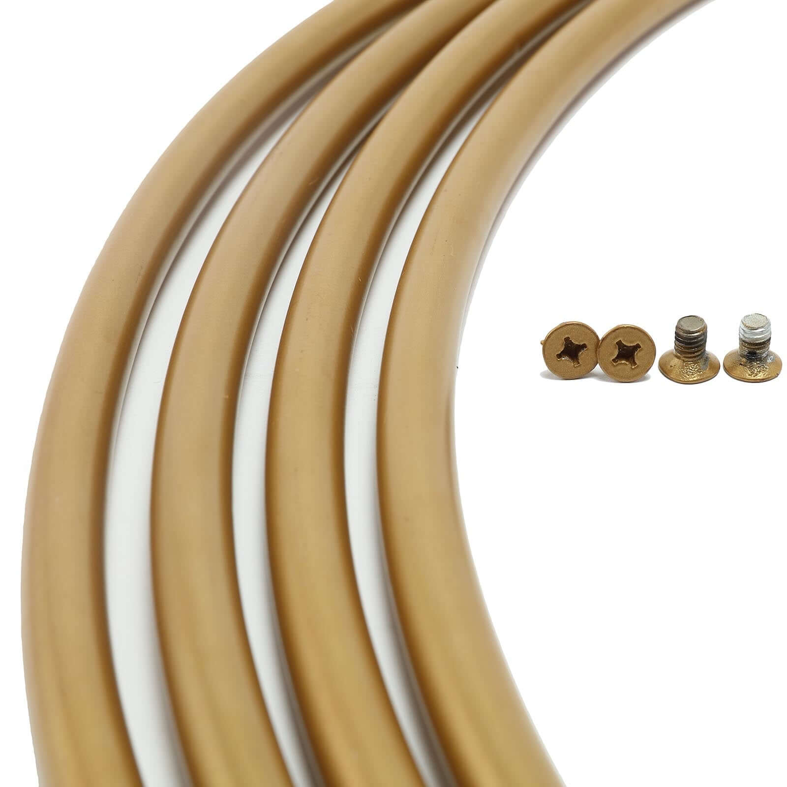 32" Gold Heavy Duty Metal Hoop Wreath, Floral Hoop