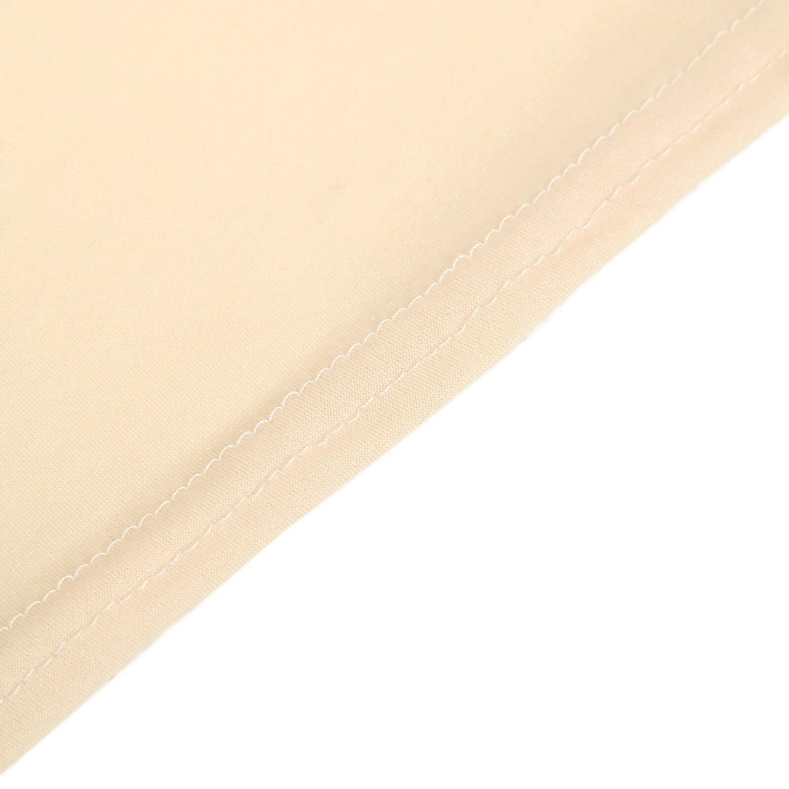 Set of 4 Matte Beige Spandex Half Moon Chiara Backdrop Stand Covers, Custom Fitted Wedding Arch Covers - 2.5ft,5ft,6ft,7ft