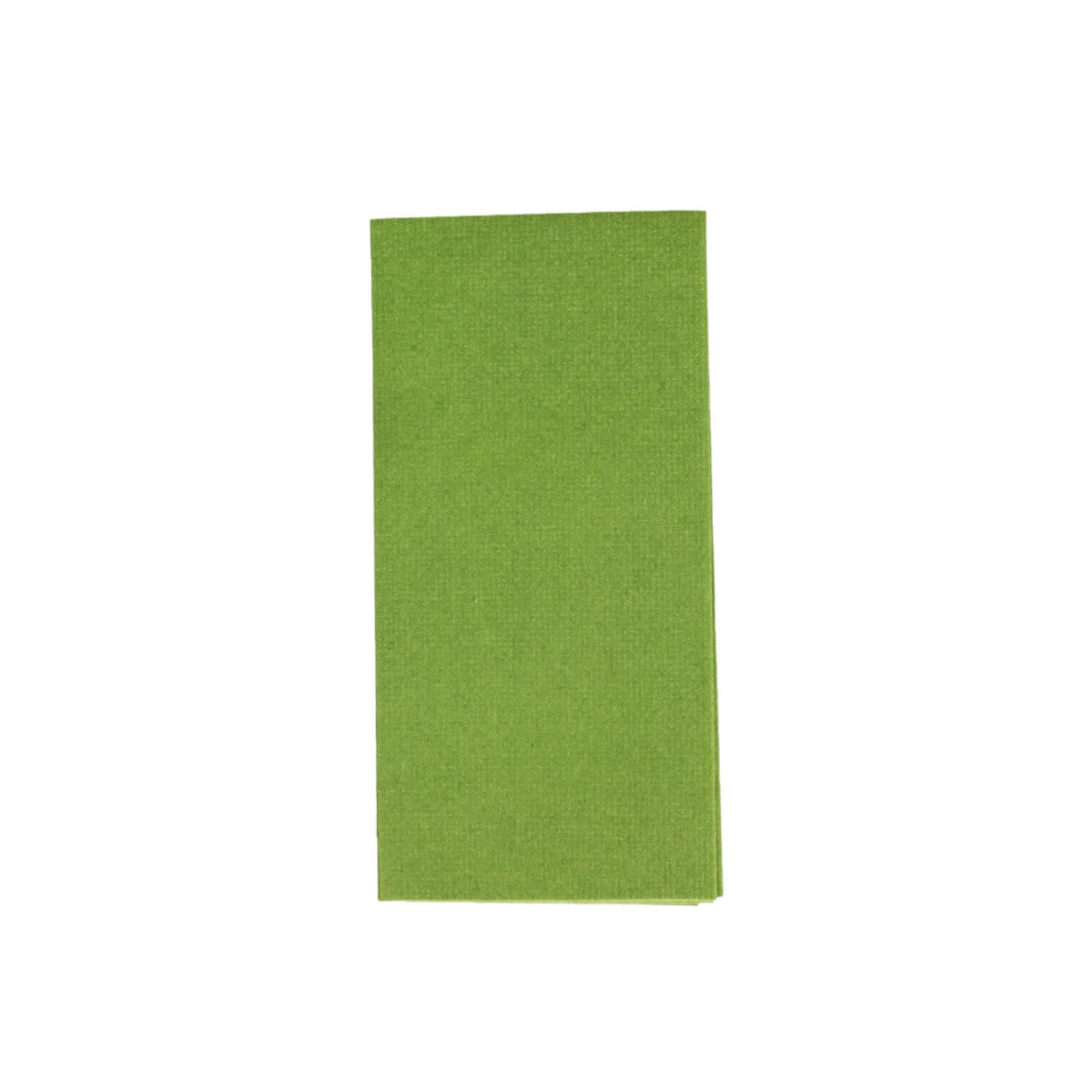 20-Pack Paper Linen-Like Napkins Olive Green - Disposable Hygienic Airlaid Guest Towels 8.5"x4"