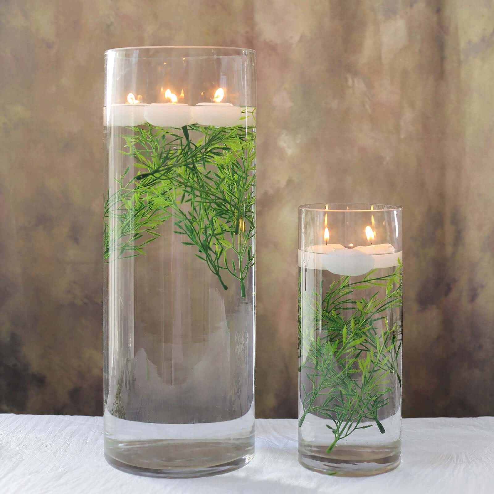 25-Pack Artificial Fern Leaf Branch Stems Green - Versatile Faux Stems for Floral Bouquets Vase Displays & Event Decor 6"