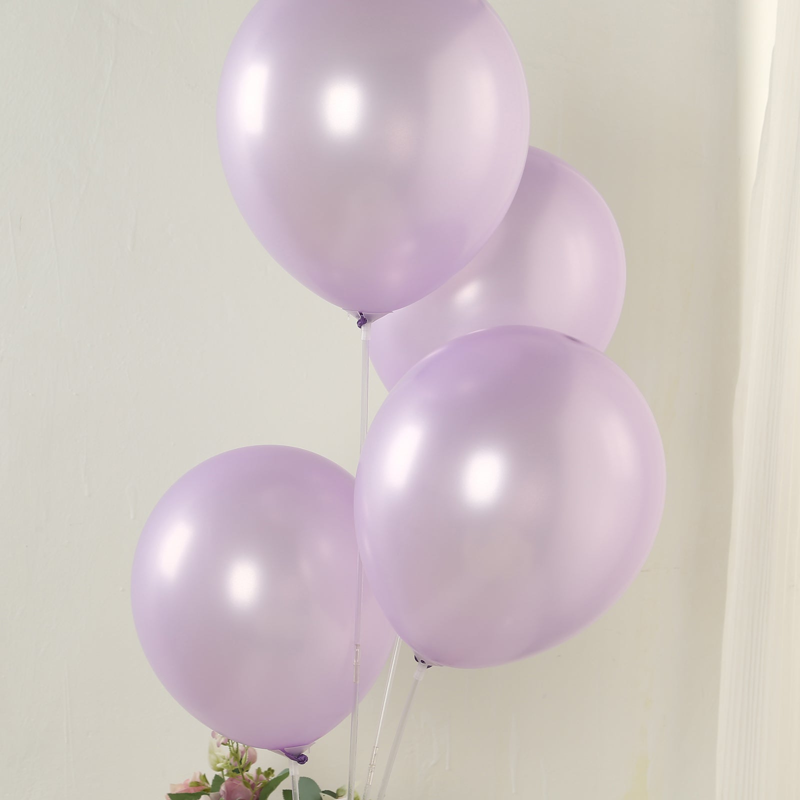 50 Pack Purple Biodegradable Balloons, 12" Thickened Extra Strong Eco-friendly Latex Helium Party Balloons