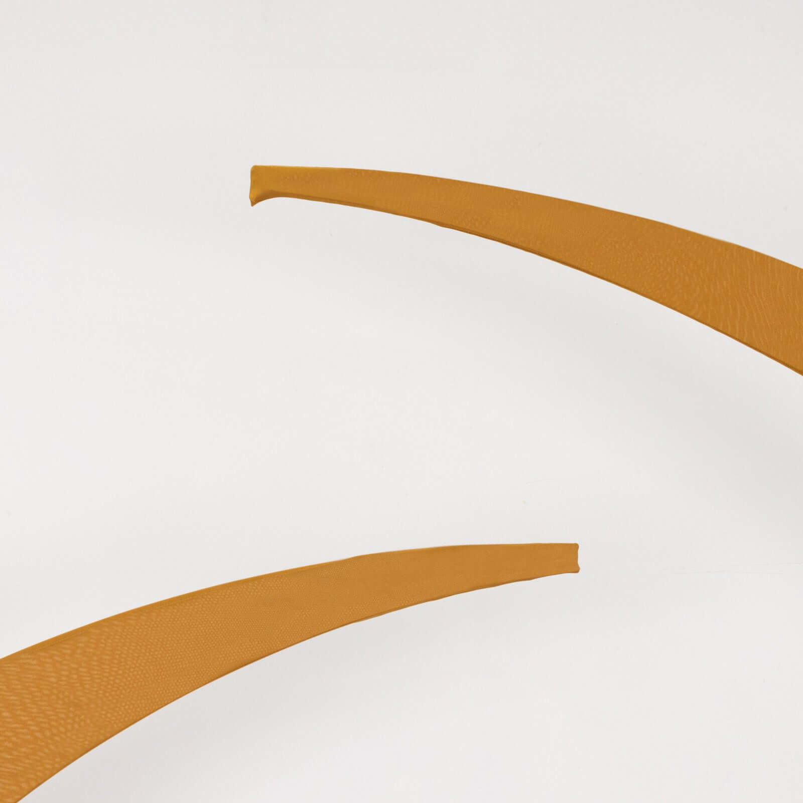 Set of 2 Gold Spandex Half Crescent Moon Backdrop Stand Covers, Custom Fitted Wedding Arch Cover for Curved Arbor Flower Balloon Frame