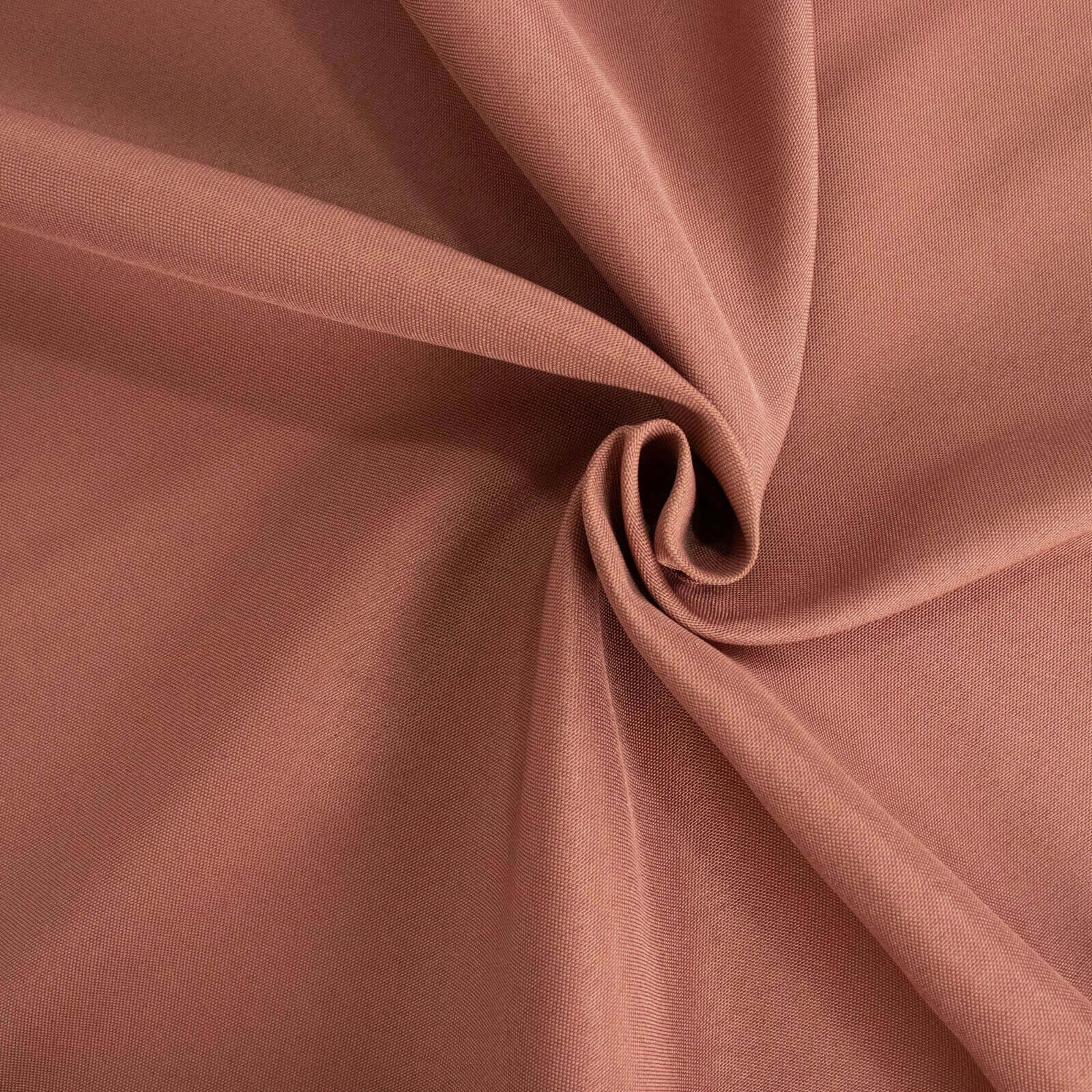 Premium Polyester 54"x54" Square Tablecloth Terracotta (Rust) - Stain and Wrinkle-Resistant 220GSM Table Cover