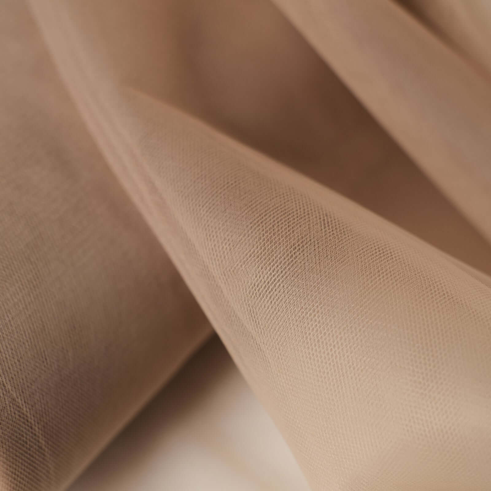 108"x50 Yards Natural Tulle Fabric Bolt, DIY Craft Fabric Roll