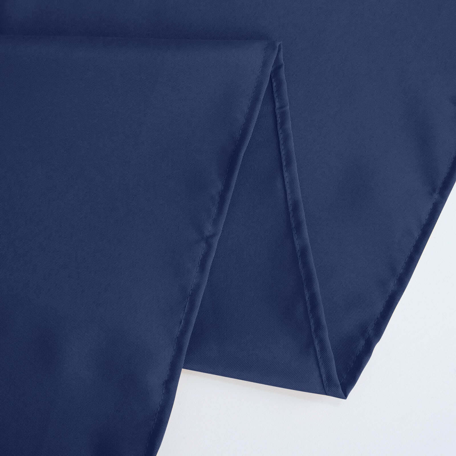 Premium Polyester 70"x70" Table Overlay Square Tablecloth Navy Blue 220GSM Wrinkle-Resistant Table Cover