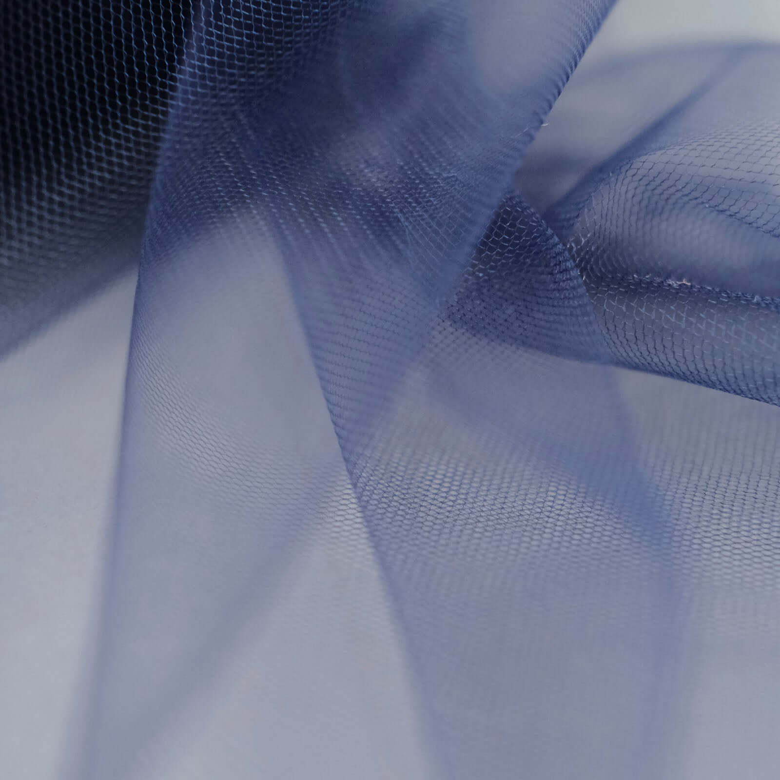 12"x100 Yards Navy Blue Tulle Fabric Bolt, Sheer Fabric Spool Roll For Crafts
