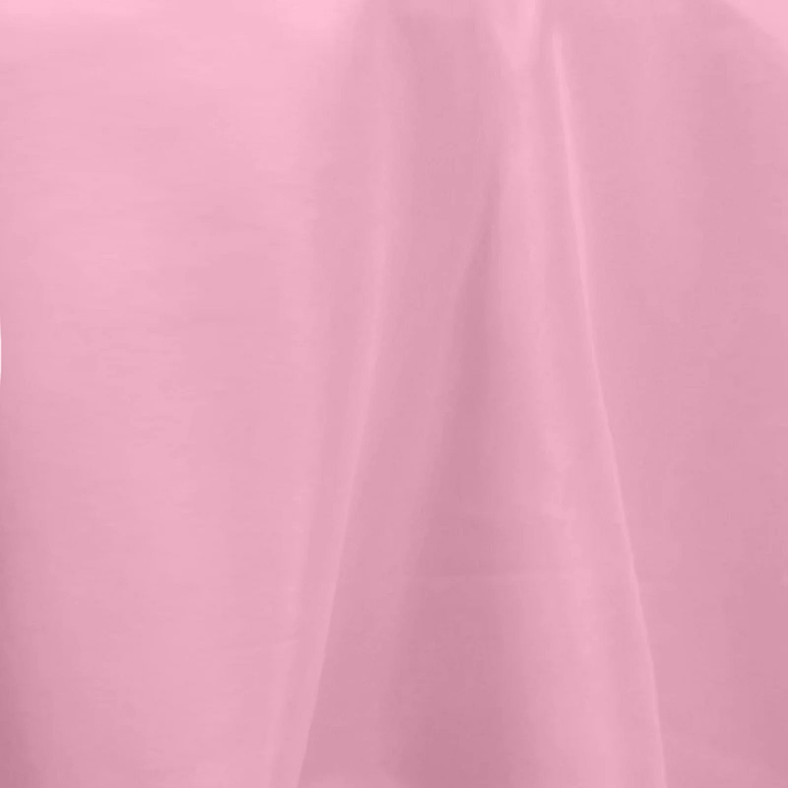 Premium Polyester 120" Round Tablecloth Pink - Seamless 220GSM Wrinkle-Resistant Table Cover