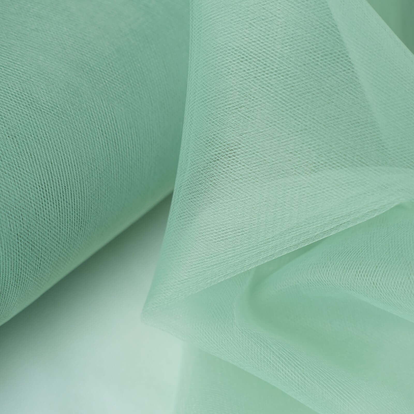 108"x50 Yards Sage Green Tulle Fabric Bolt, DIY Craft Fabric Roll