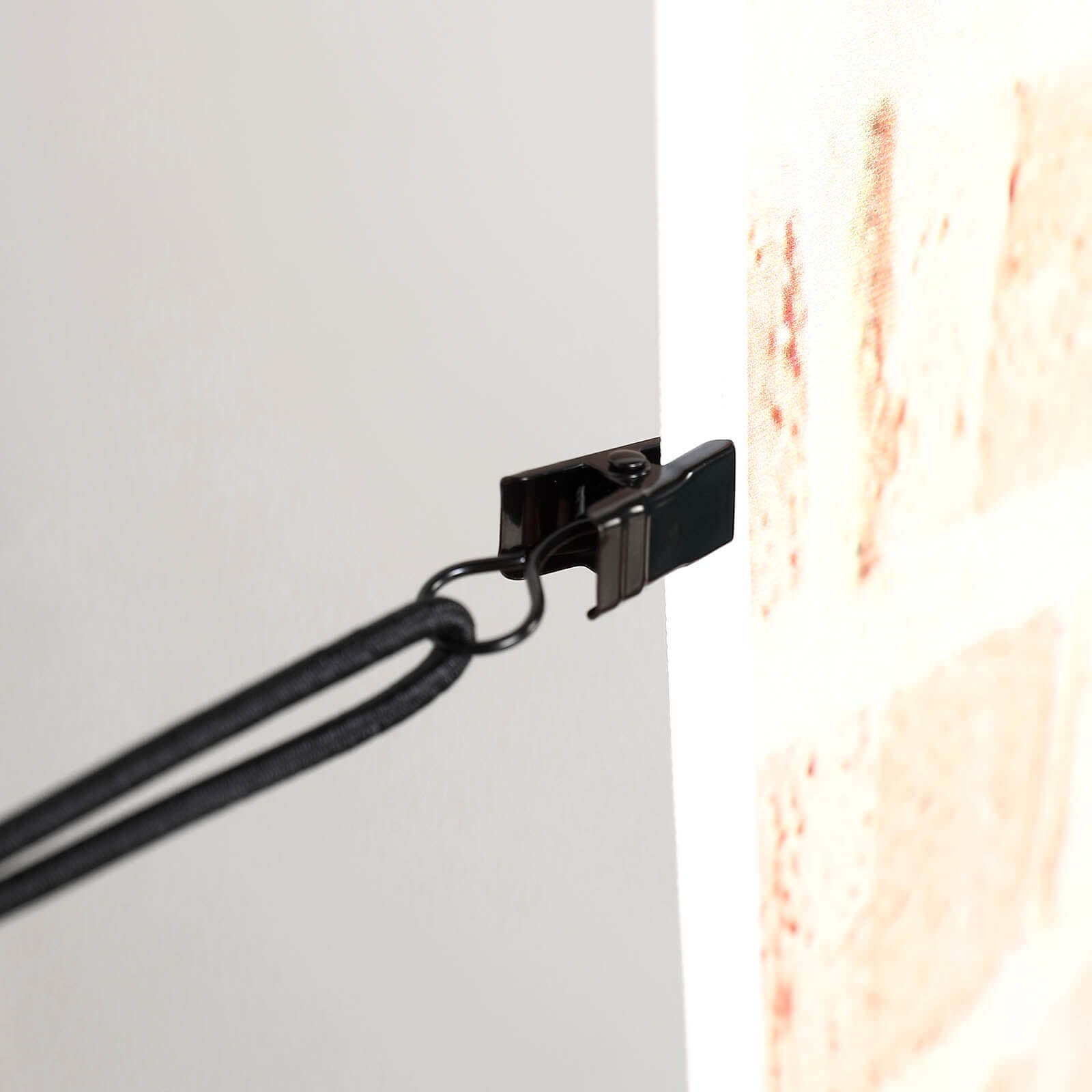 8 Pack 16" Elastic String Photography Backdrop Clamps, Holder Clips
