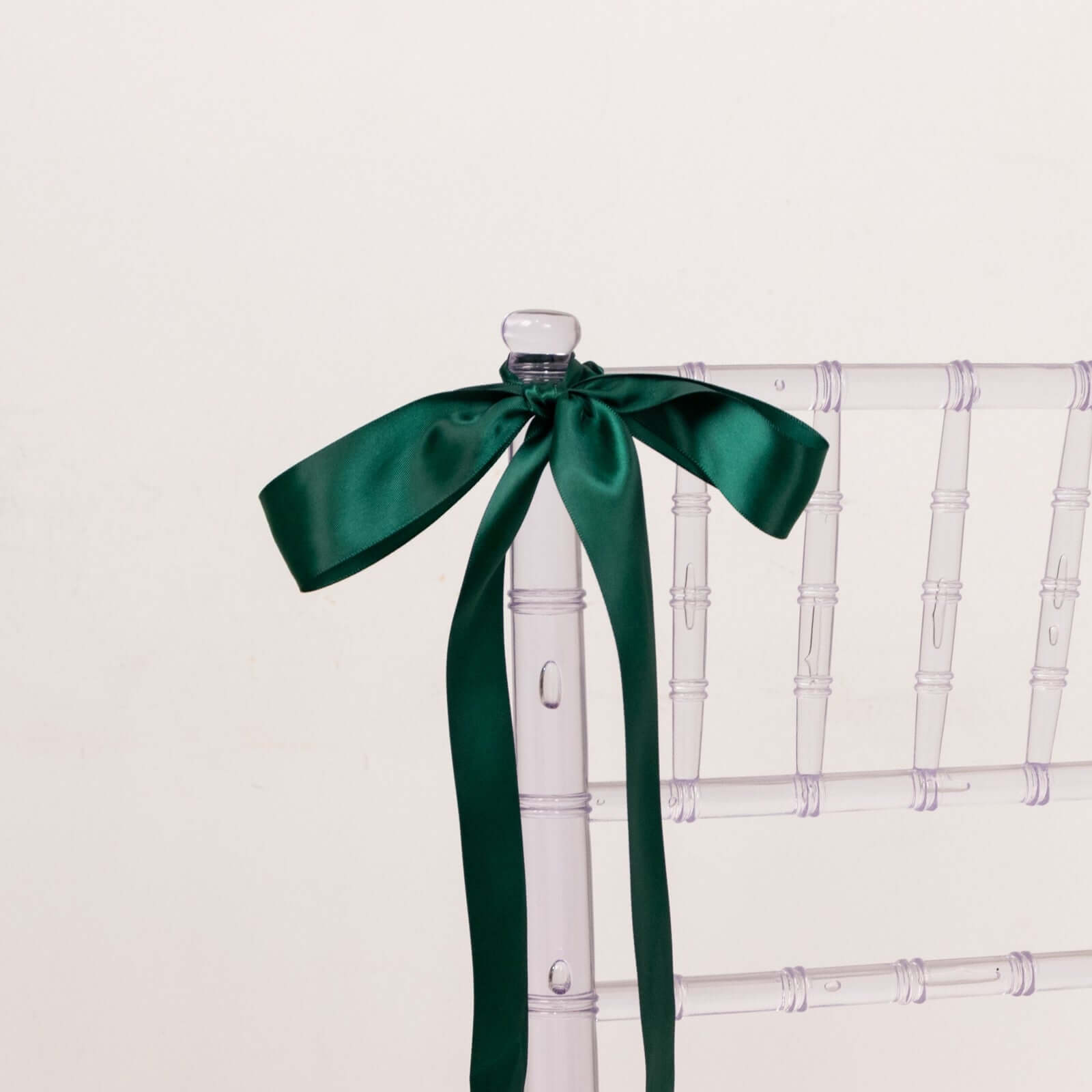 50 Yards 1.5" Hunter Emerald Green Single Face Decorative Satin Ribbon