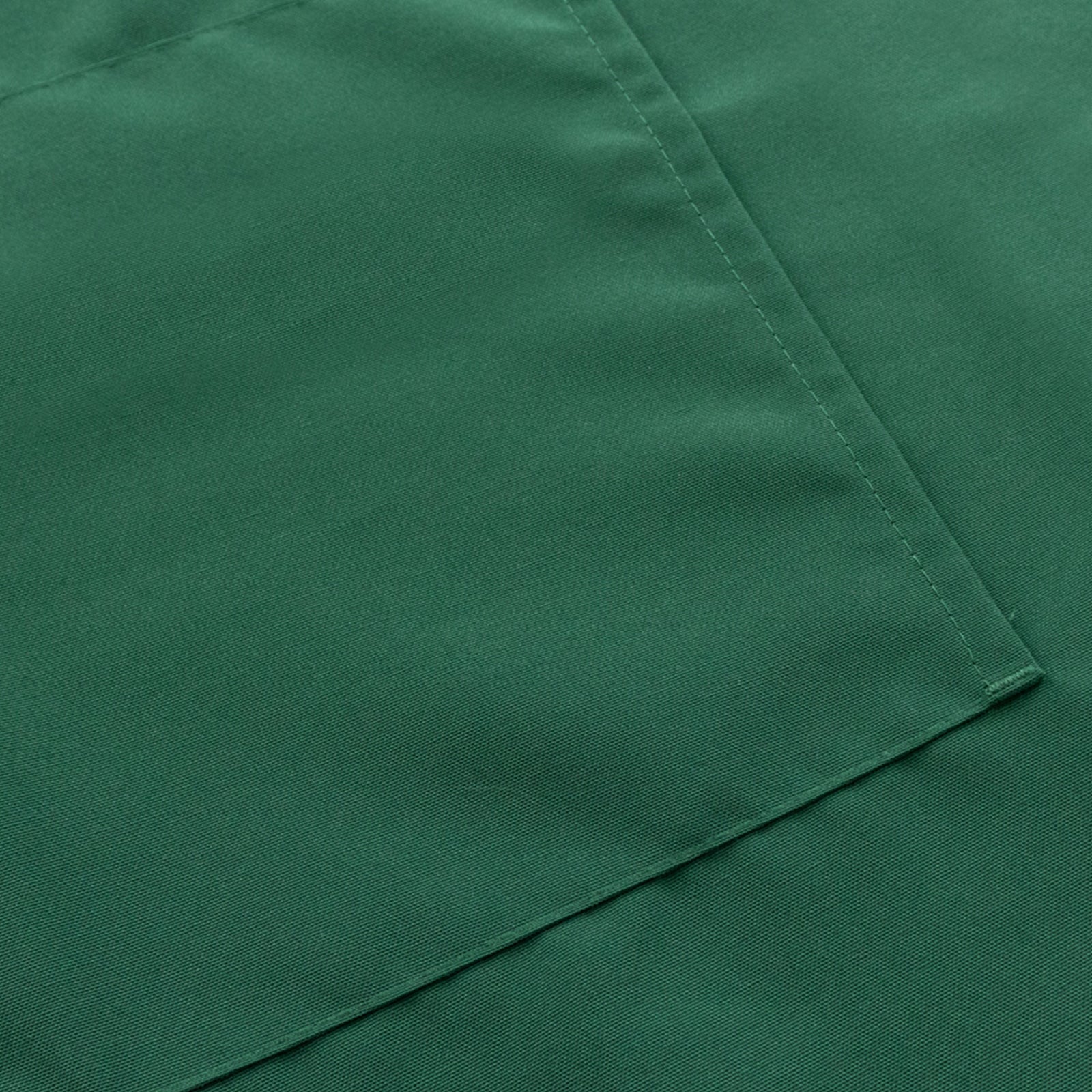 Hunter Emerald Green Premium Polyester Cooking Chef Apron with Adjustable Neck and Long Ties, Waterdrop Resistant 2 Pockets Unisex Kitchen Bib Apron