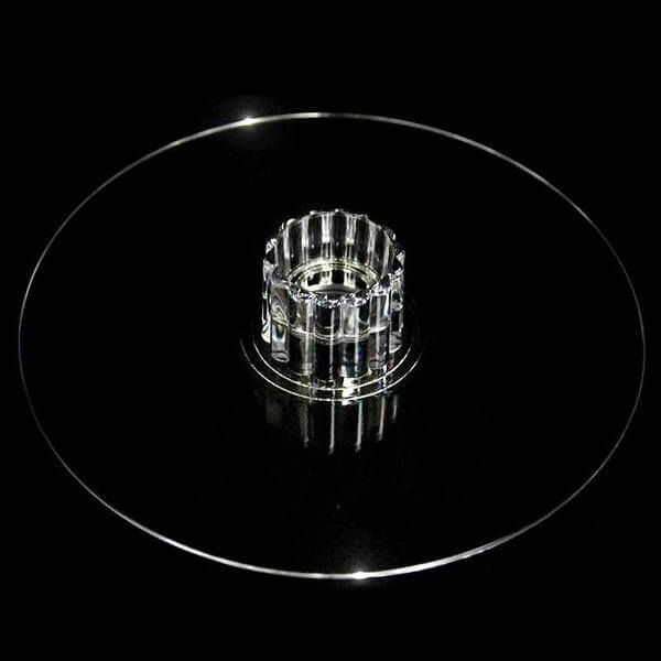 14" Round Clear Acrylic Cake and Cupcake Display Stand Plates, DIY