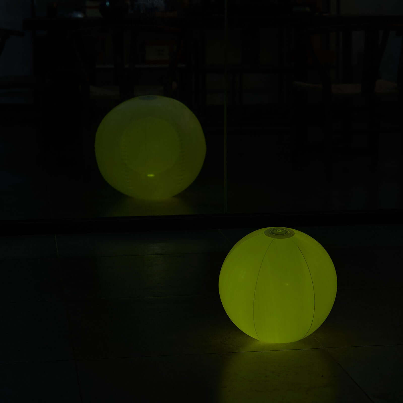 12" Inflatable Outdoor Garden Light Up Ball, Floating Pool Glow Ball With Remote - 13 RGB Colors and 3 Color Modes
