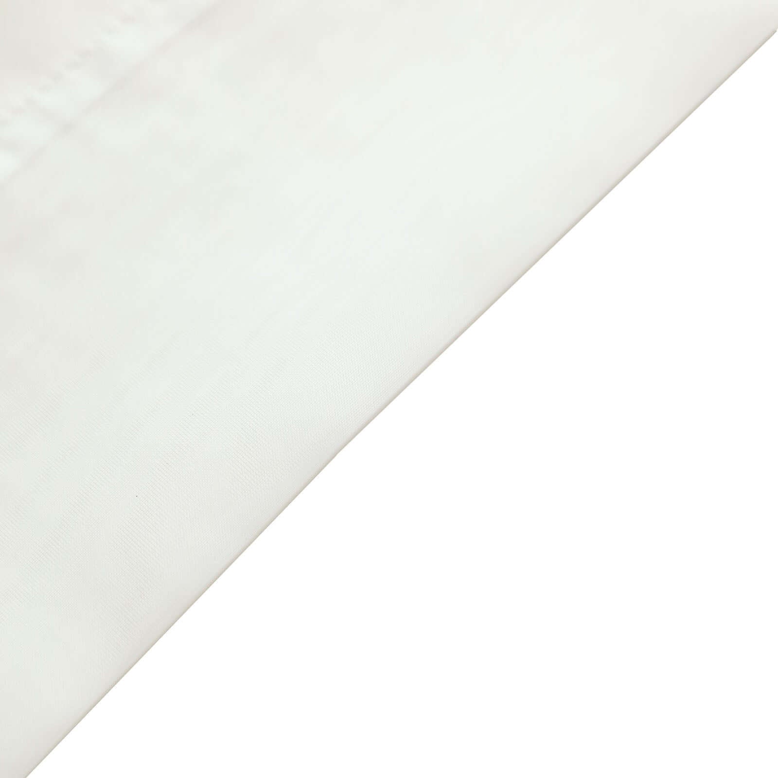 10ftx40ft Ivory Sheer Ceiling Drape Curtain Panels Durable Flame Resistant Fabric