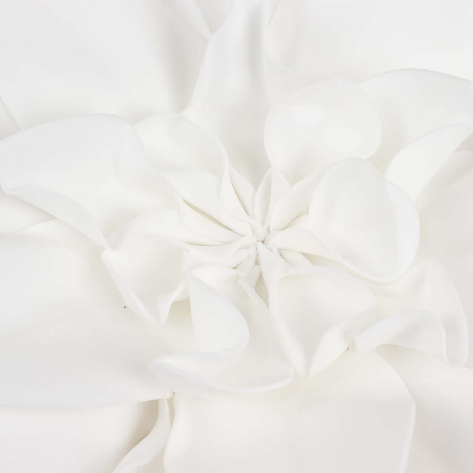 4 Pack 16" White Real-Like Soft Foam Craft Daisy Flower Heads
