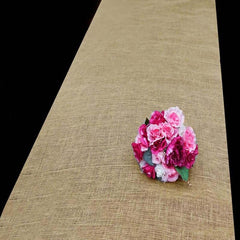 36"x100ft All Natural Jute Burlap Aisle Runner