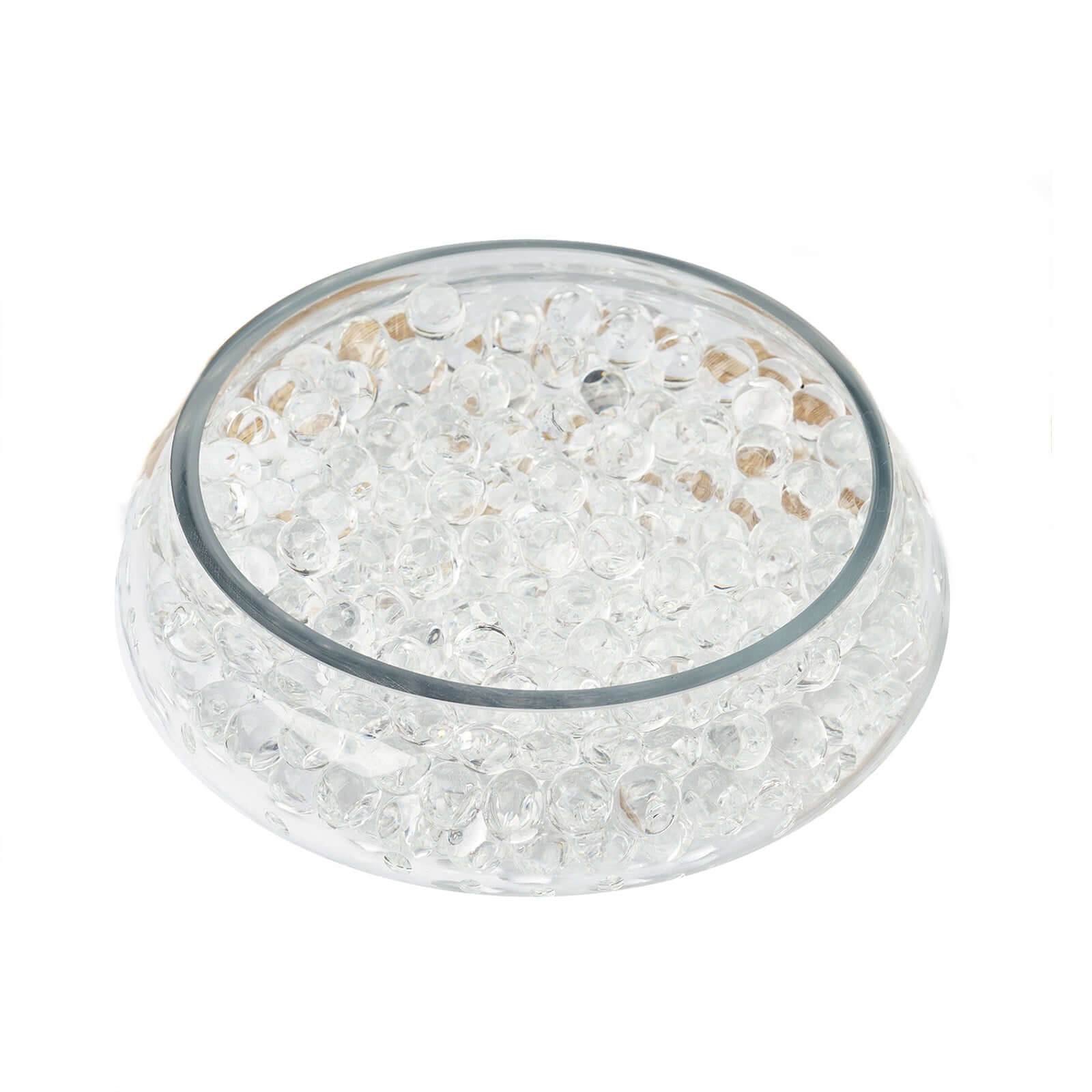 Water Gel Beads Vase Filler Clear - Large Nontoxic Jelly Balls for Floating Candles & Floral Displays 10g