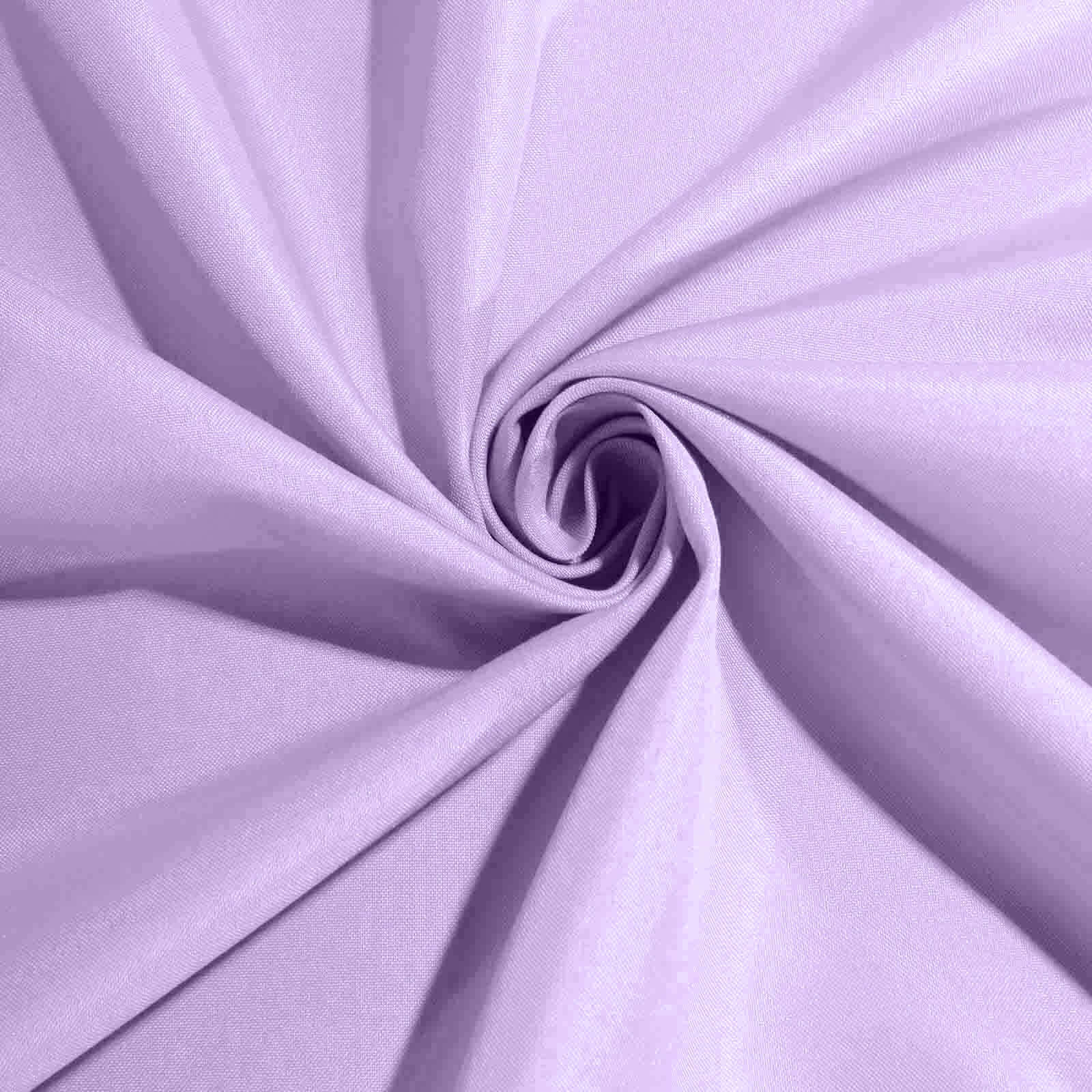 5 Pack Polyester 17"x17" Napkins Lavender Lilac - Durable & Wrinkle Resistant Dinner Napkins
