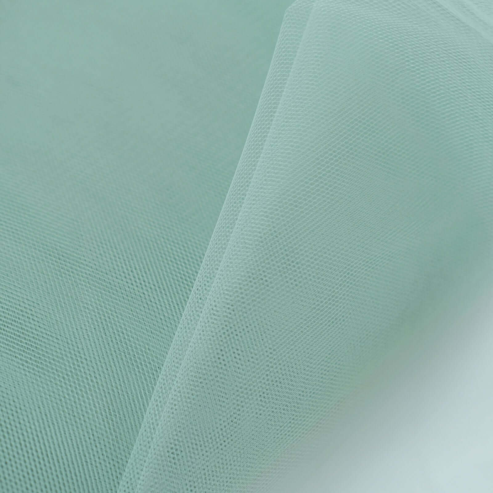 54"x40 Yards Sage Green Tulle Fabric Bolt, DIY Crafts Sheer Fabric Roll