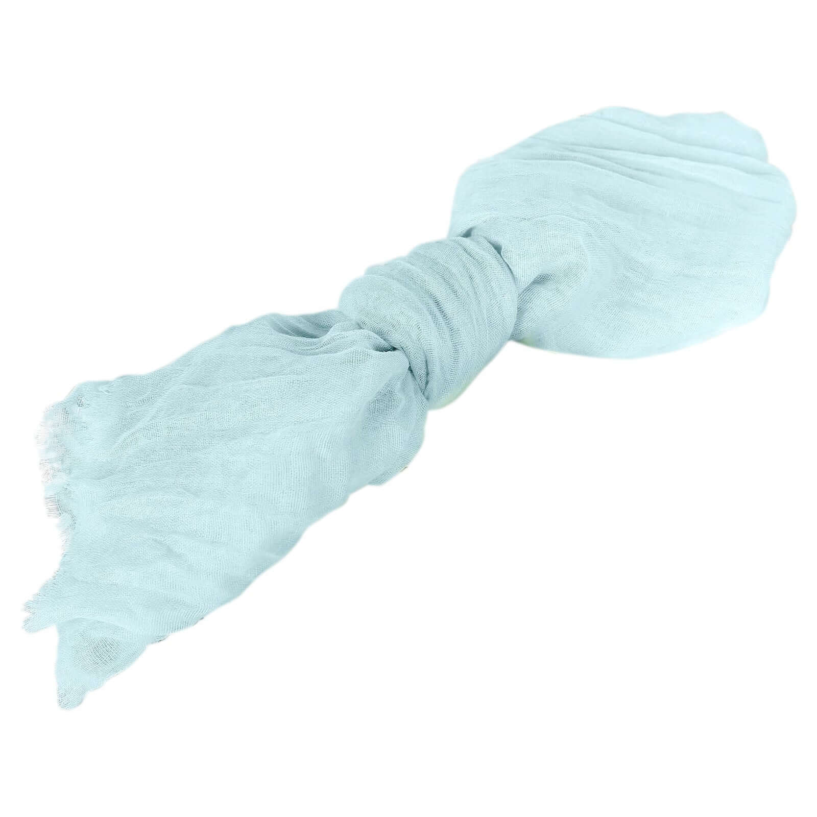 5 Pack Gauze Cheesecloth 24"x19" Napkins Light Blue Reusable Dinner Napkins
