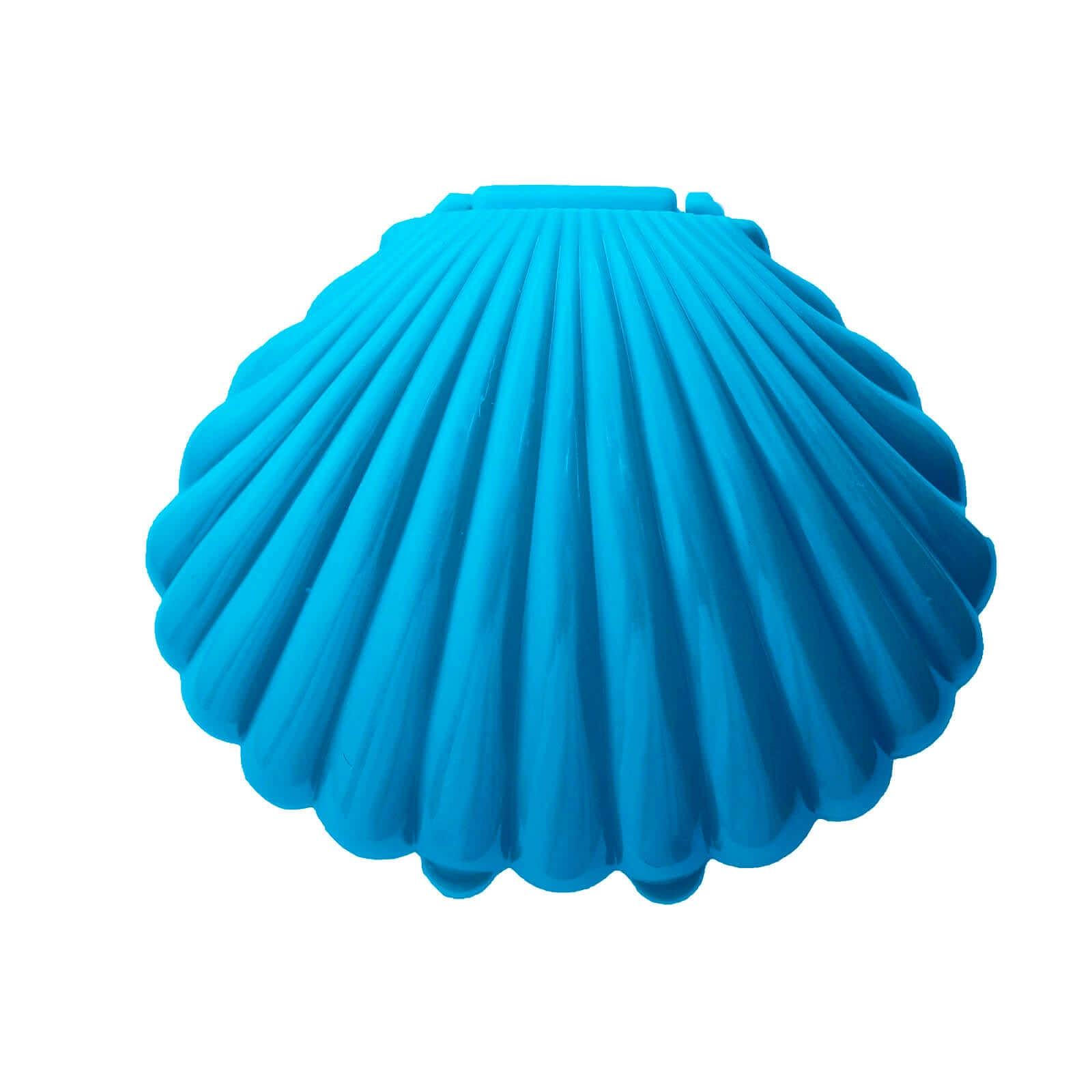 12-Pack Seashell Candy Container Gift Boxes Light Blue Beach Theme - Decorative Mini Favor Boxes for Jewelry 3.5"