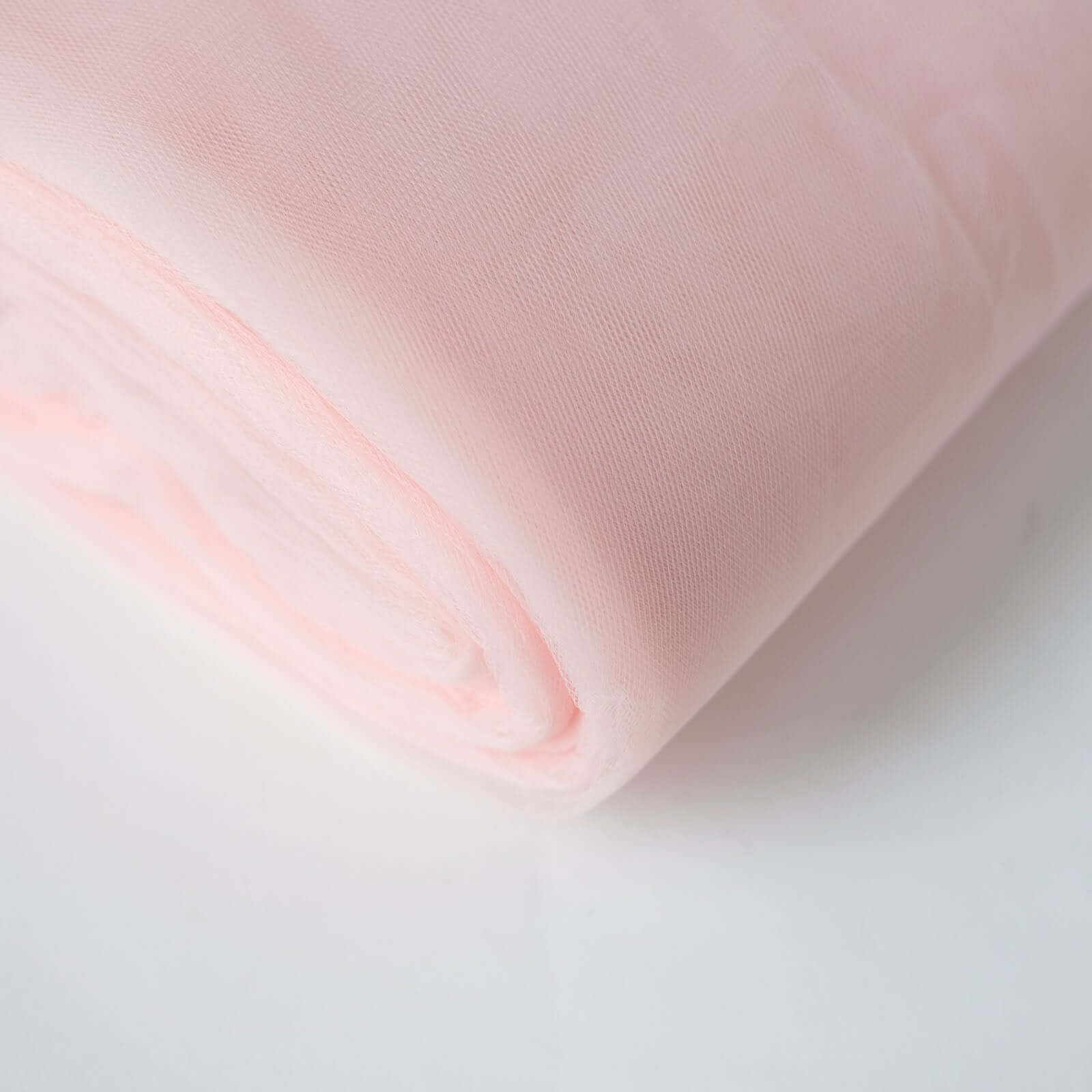 108"x50 Yards Blush Tulle Fabric Bolt, DIY Craft Fabric Roll