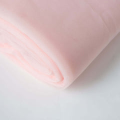 108"x50 Yards Blush Tulle Fabric Bolt, DIY Craft Fabric Roll