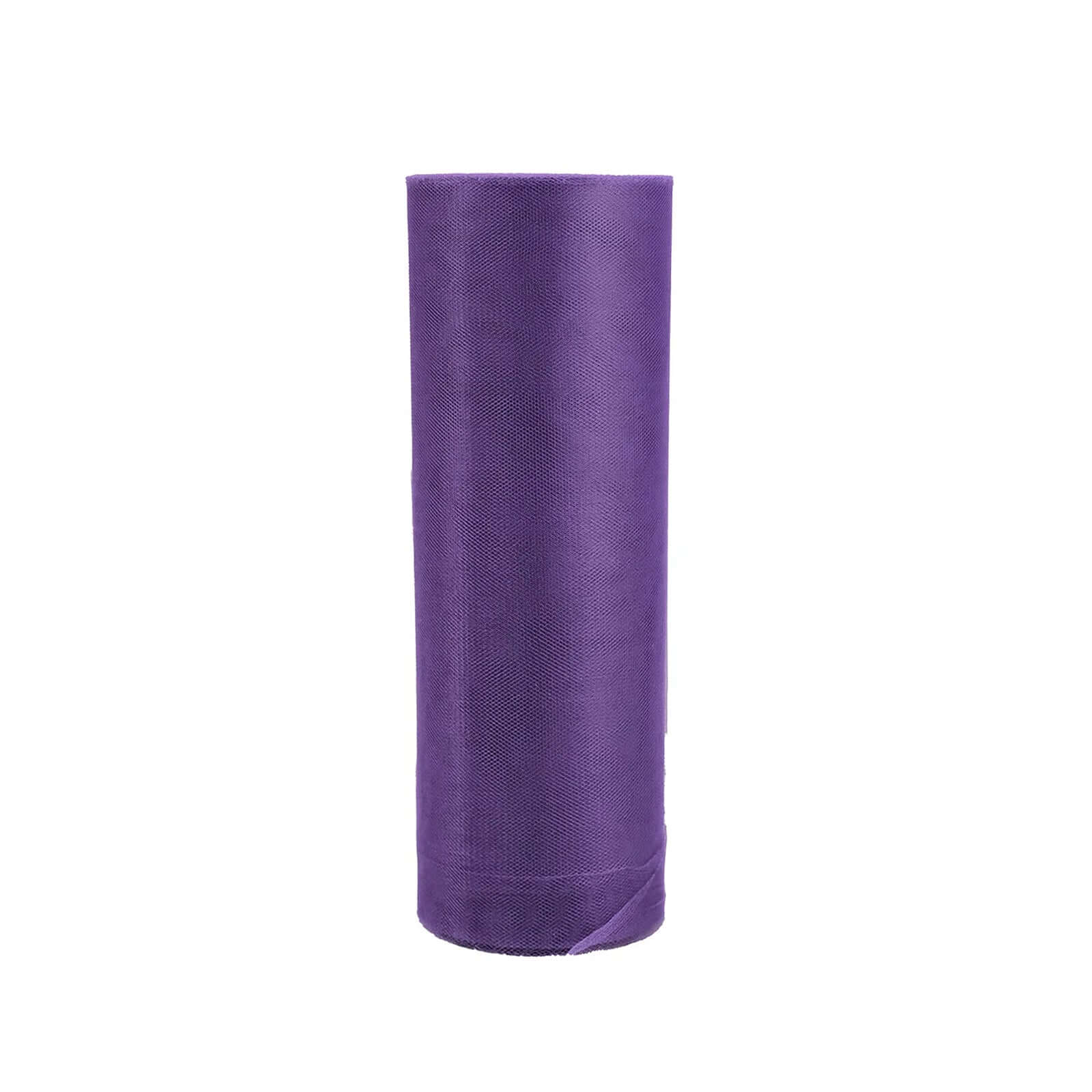 12"x100 Yards Purple Tulle Fabric Bolt, Sheer Fabric Spool Roll For Crafts