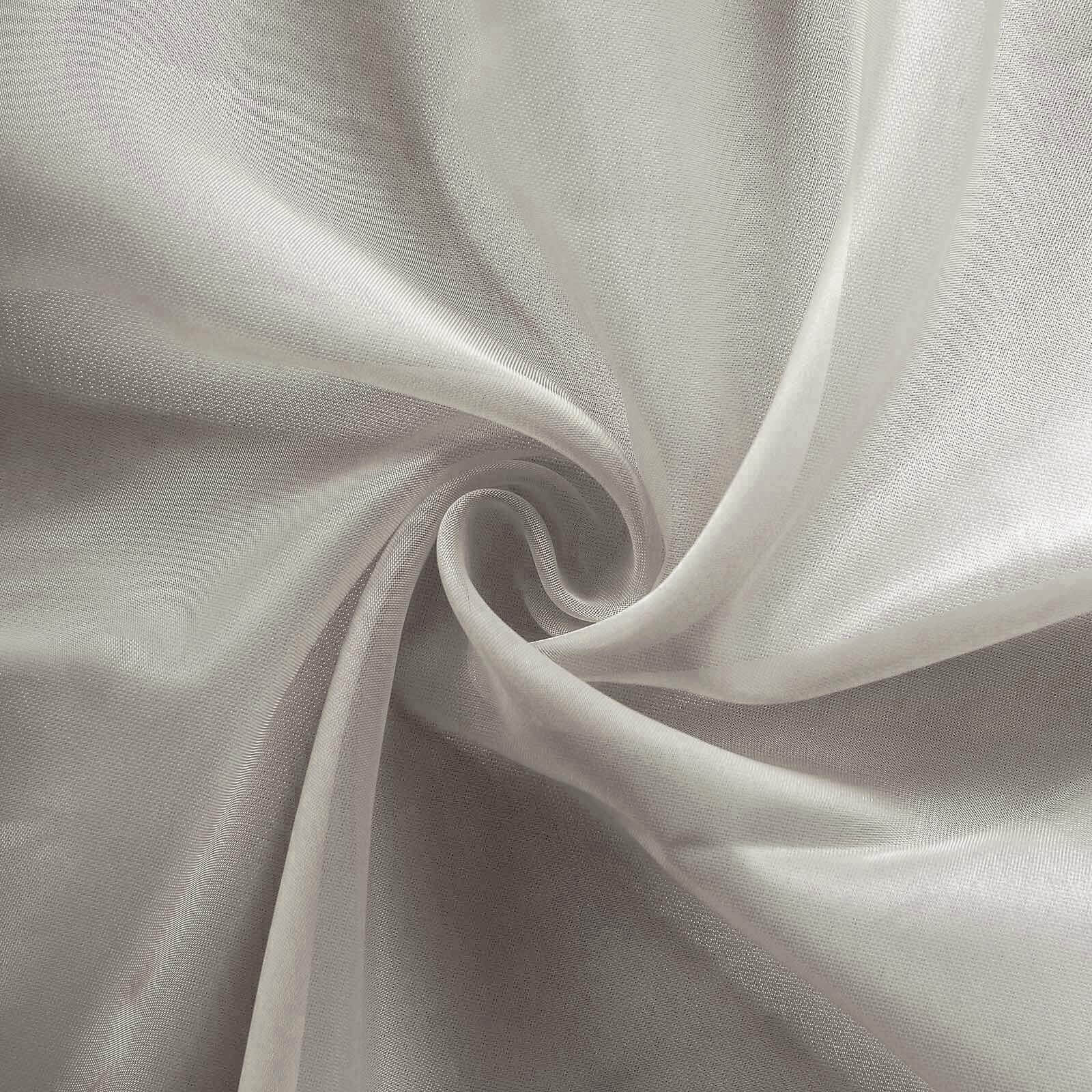 Premium Chiffon 6ft Table Runner Natural - Flowy & Lightweight Table Decor