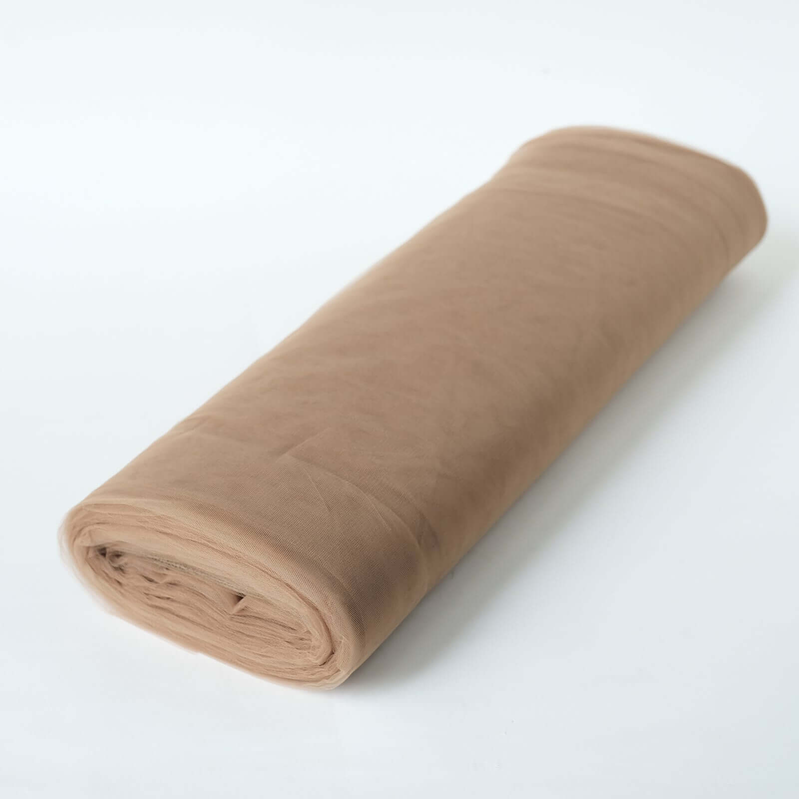 108"x50 Yards Natural Tulle Fabric Bolt, DIY Craft Fabric Roll