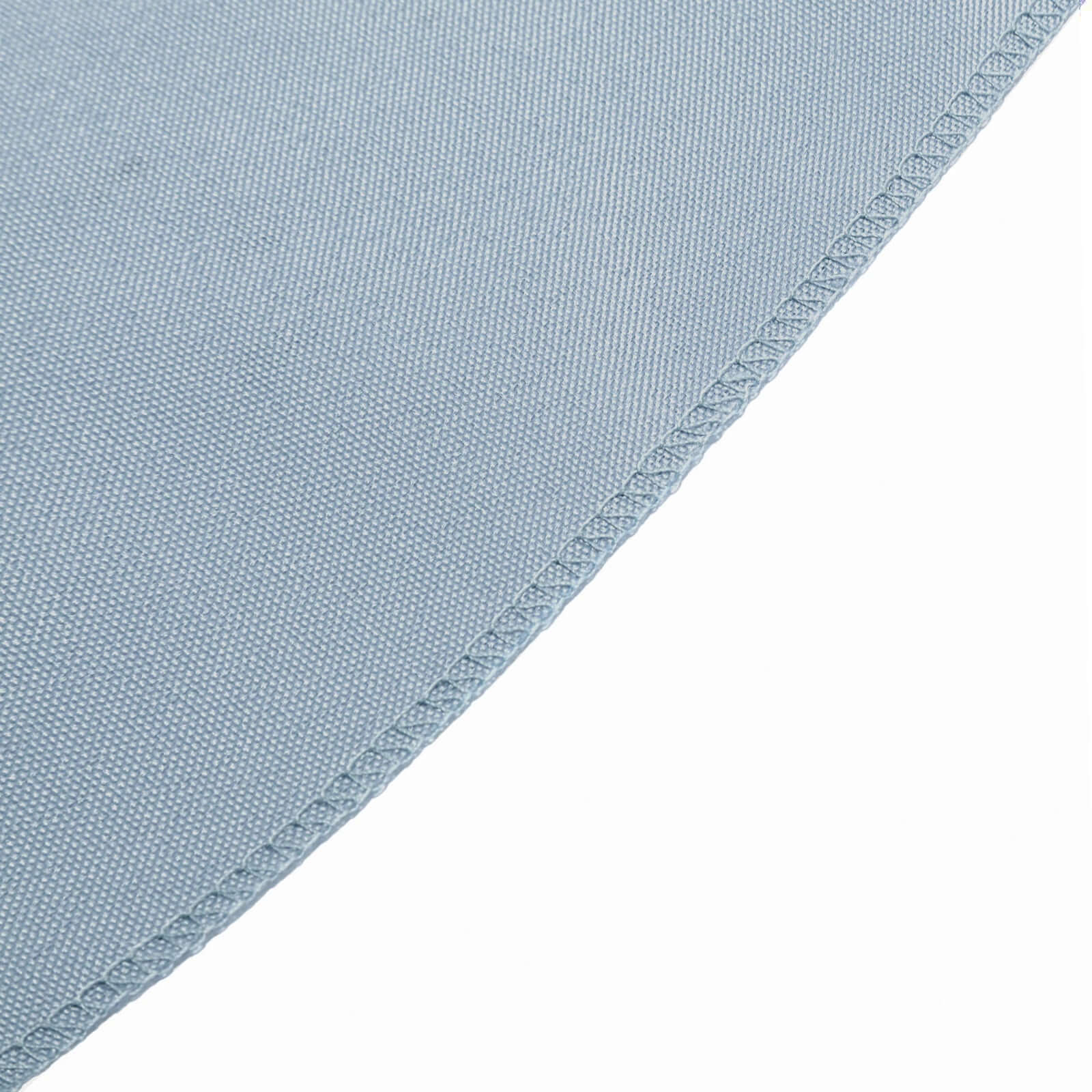 Polyester Slip On Folding Chair Covers Dusty Blue - Stain-Resistant Reusable Durable Fabric