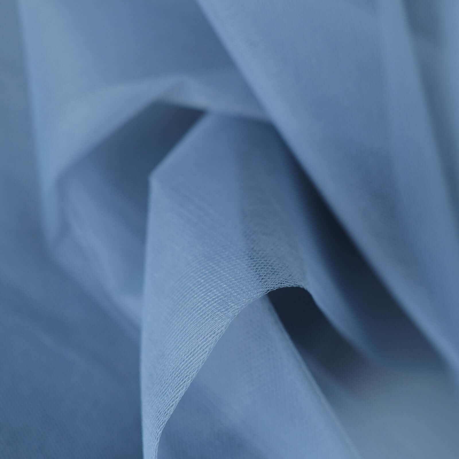 108"x50 Yards Dusty Blue Tulle Fabric Bolt, DIY Craft Fabric Roll