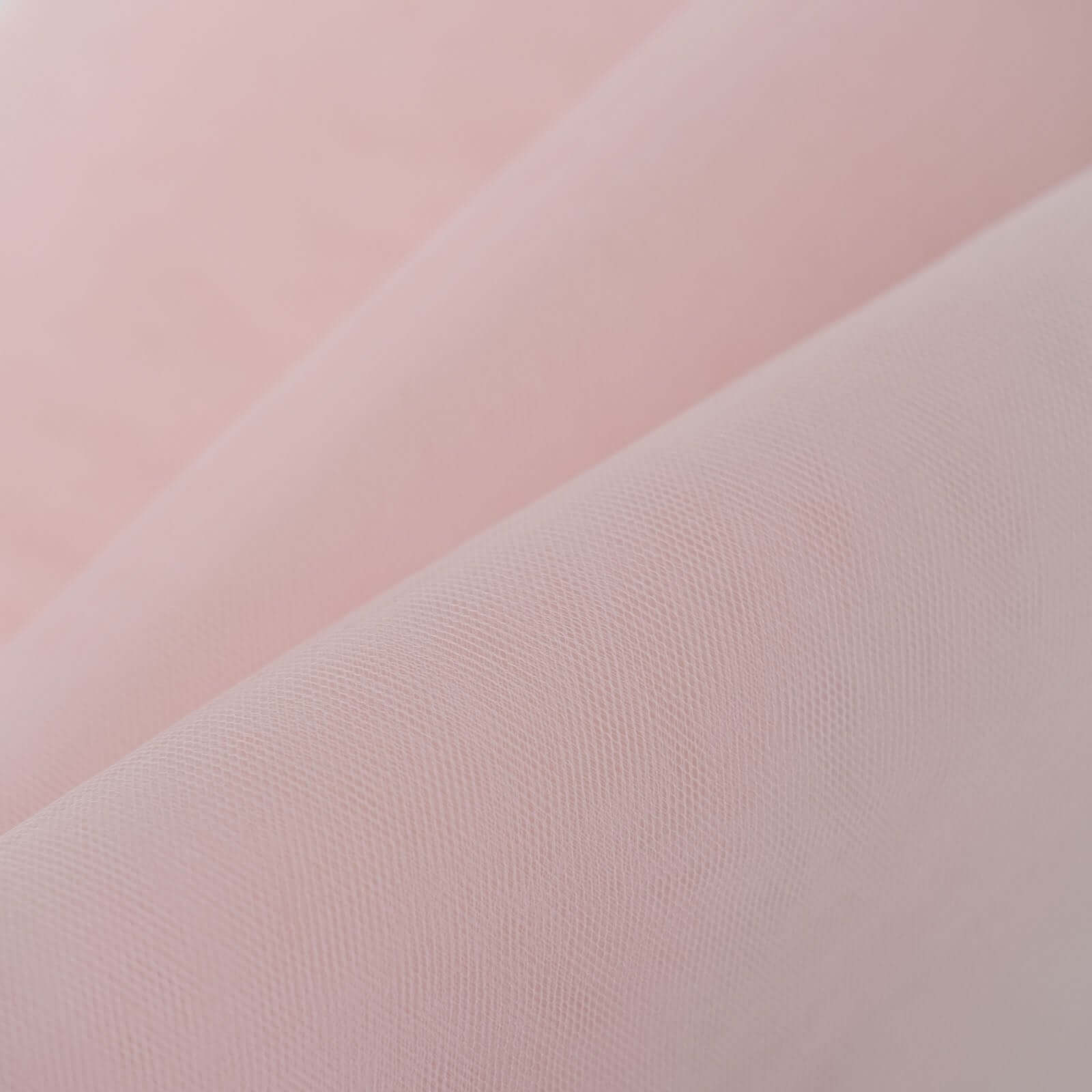 108"x50 Yards Blush Tulle Fabric Bolt, DIY Craft Fabric Roll