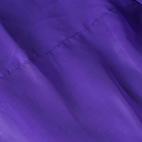 2 Pack Purple Sheer Chiffon Event Curtain Drapes, Durable Flame Resistant Premium Organza Backdrop Event Panels With Rod Pockets - 10ftx10ft