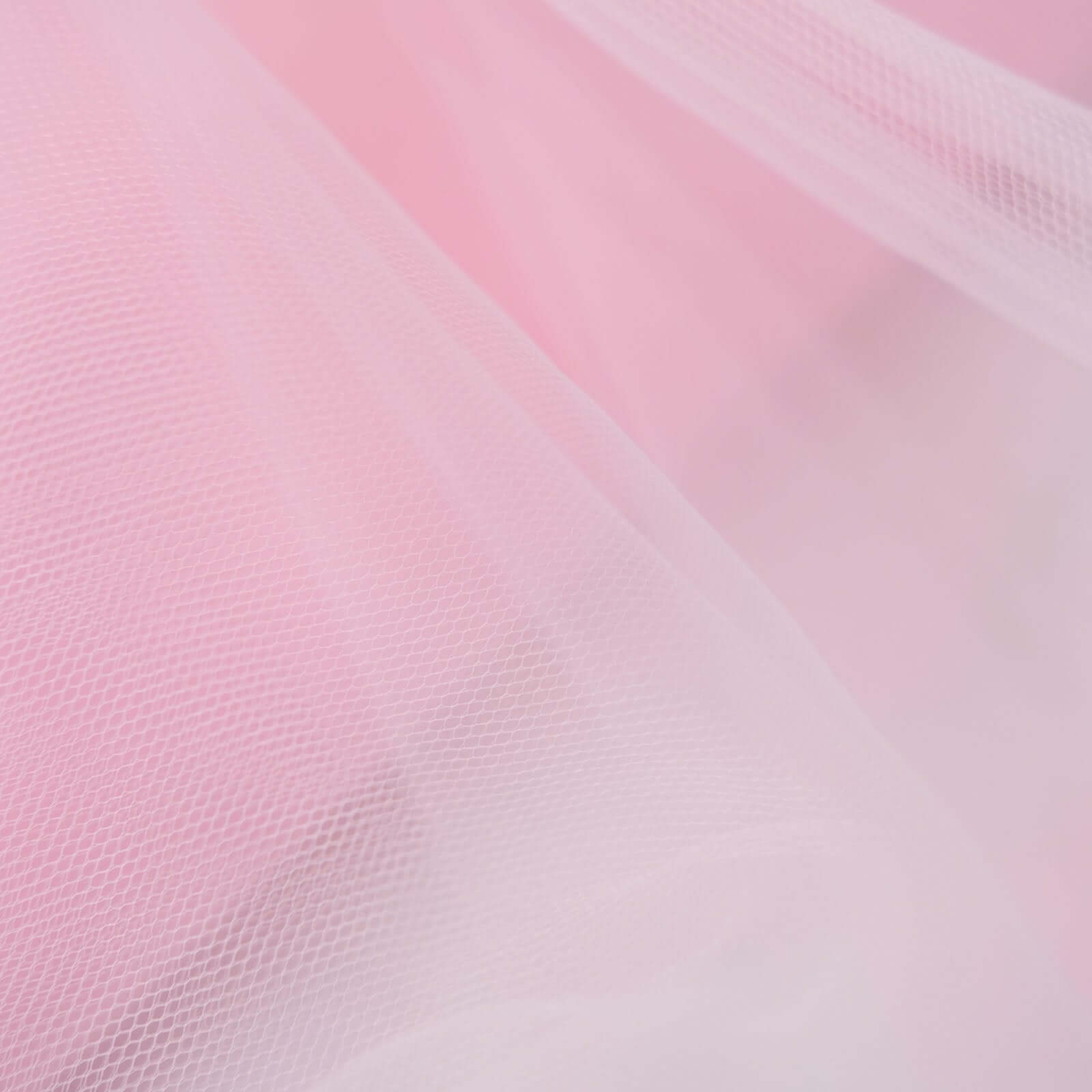 54"x40 Yards Pink Tulle Fabric Bolt, DIY Crafts Sheer Fabric Roll