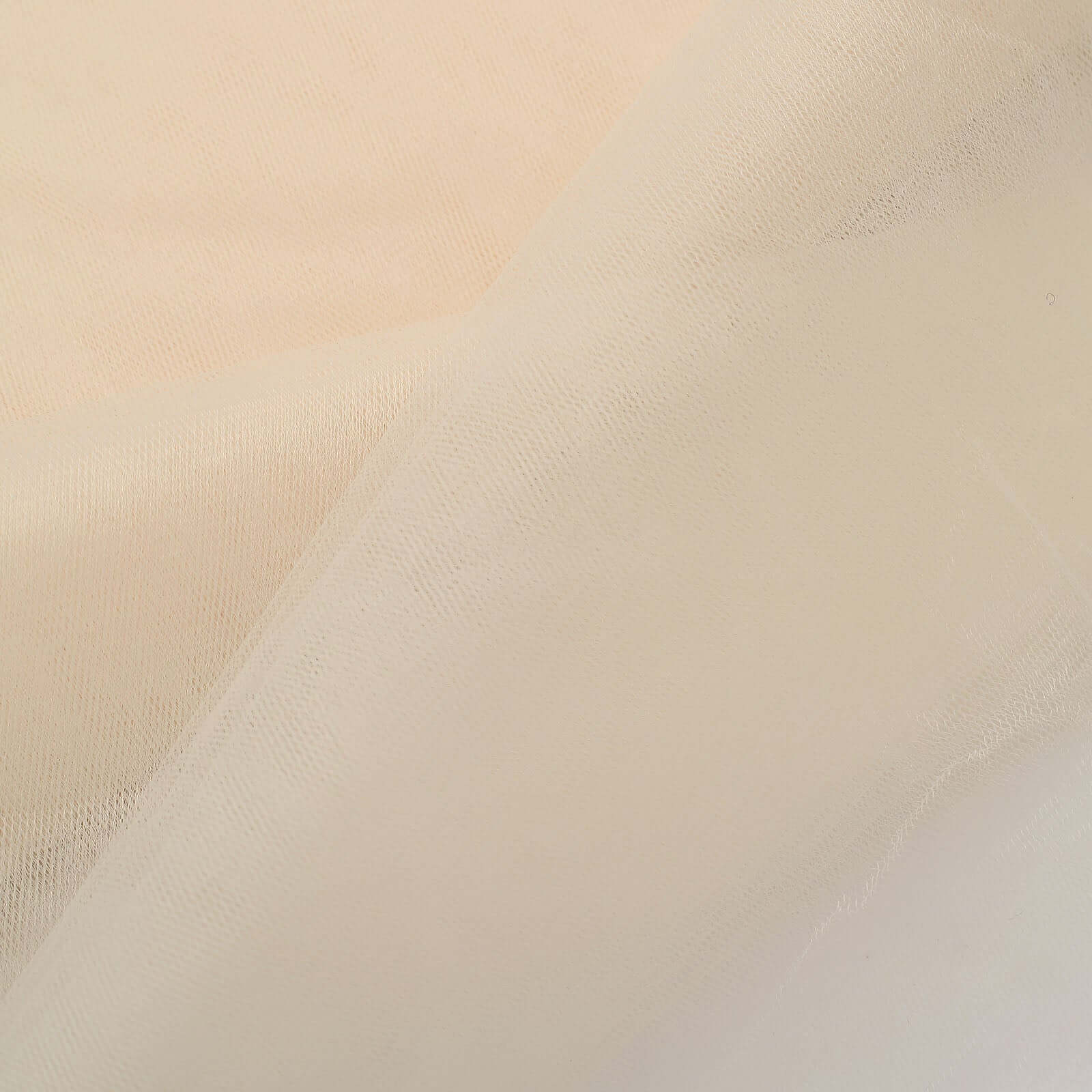 54"x40 Yards Ivory Tulle Fabric Bolt, DIY Crafts Sheer Fabric Roll