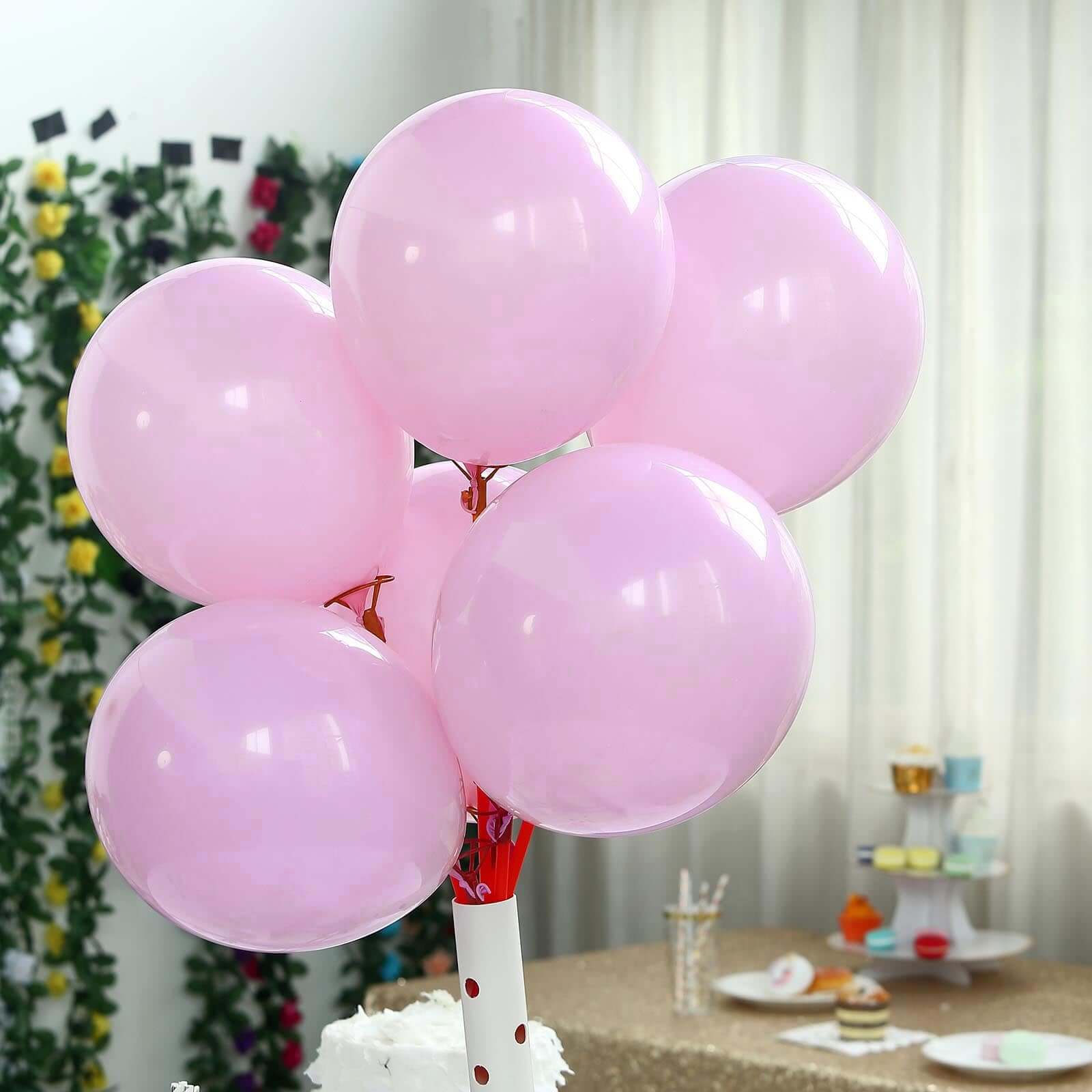 25 Pack 12" Matte Pastel Lavender Lilac Helium or Air Latex Party Balloons