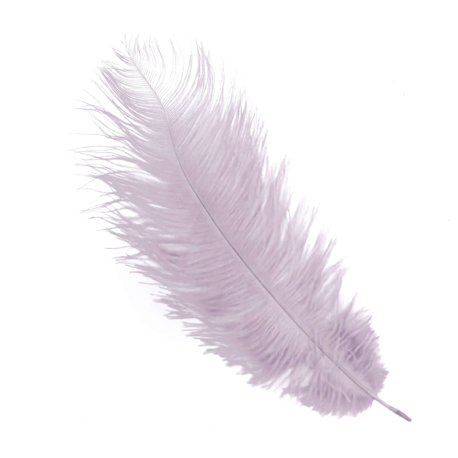 12 Pack 13"-15" Violet Amethyst Natural Plume Real Ostrich Feathers, DIY Centerpiece Fillers
